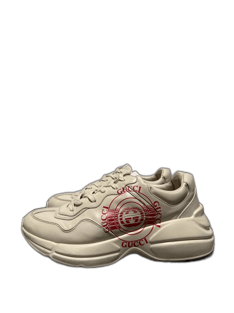 Gucci GUCCI Dad Shoes in Ivory White Size US 7 / EU 40 - 1 Thumbnail