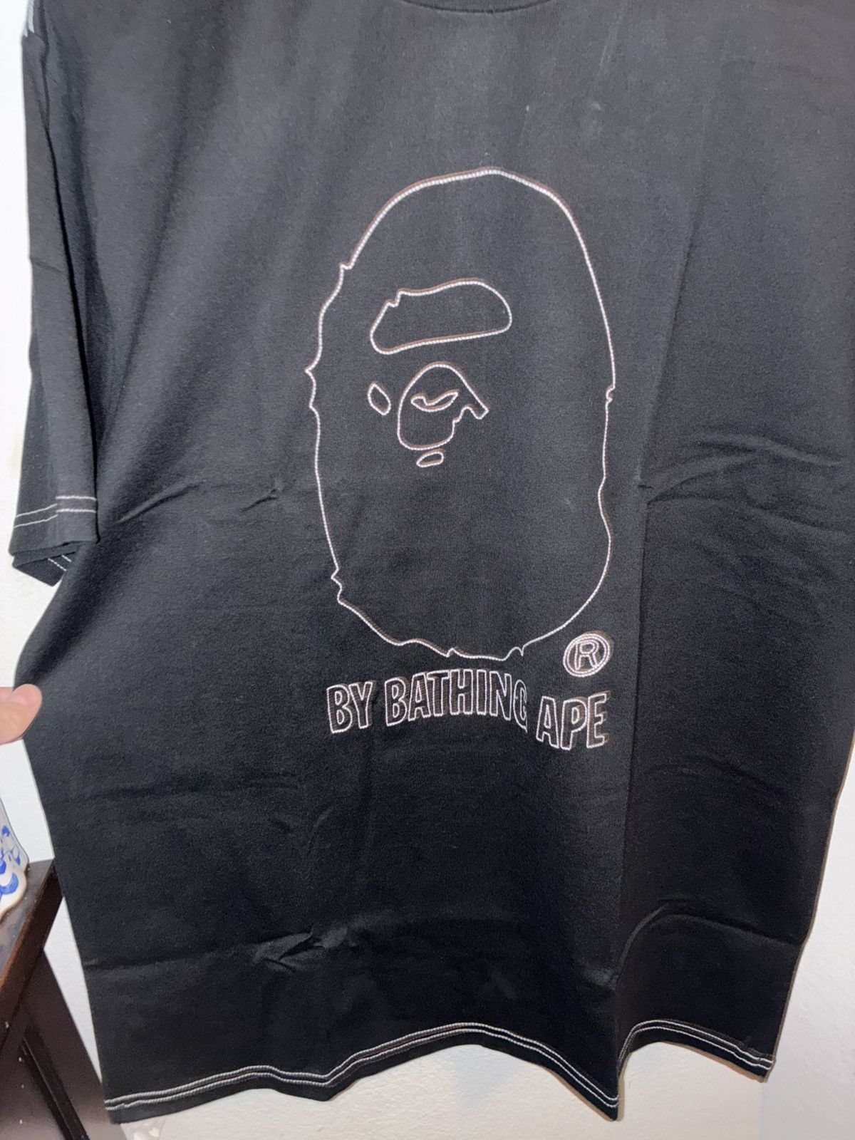 Bape Bape Goat Exclusive Contrast Stiching Tee Size US L / EU 52-54 / 3 - 2 Thumbnail