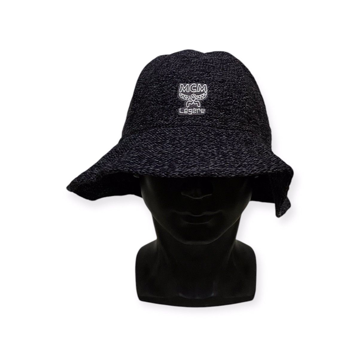 MCM ブラック バケットハット ワンサイズ MCM バケットハット ブラック ONE SIZE