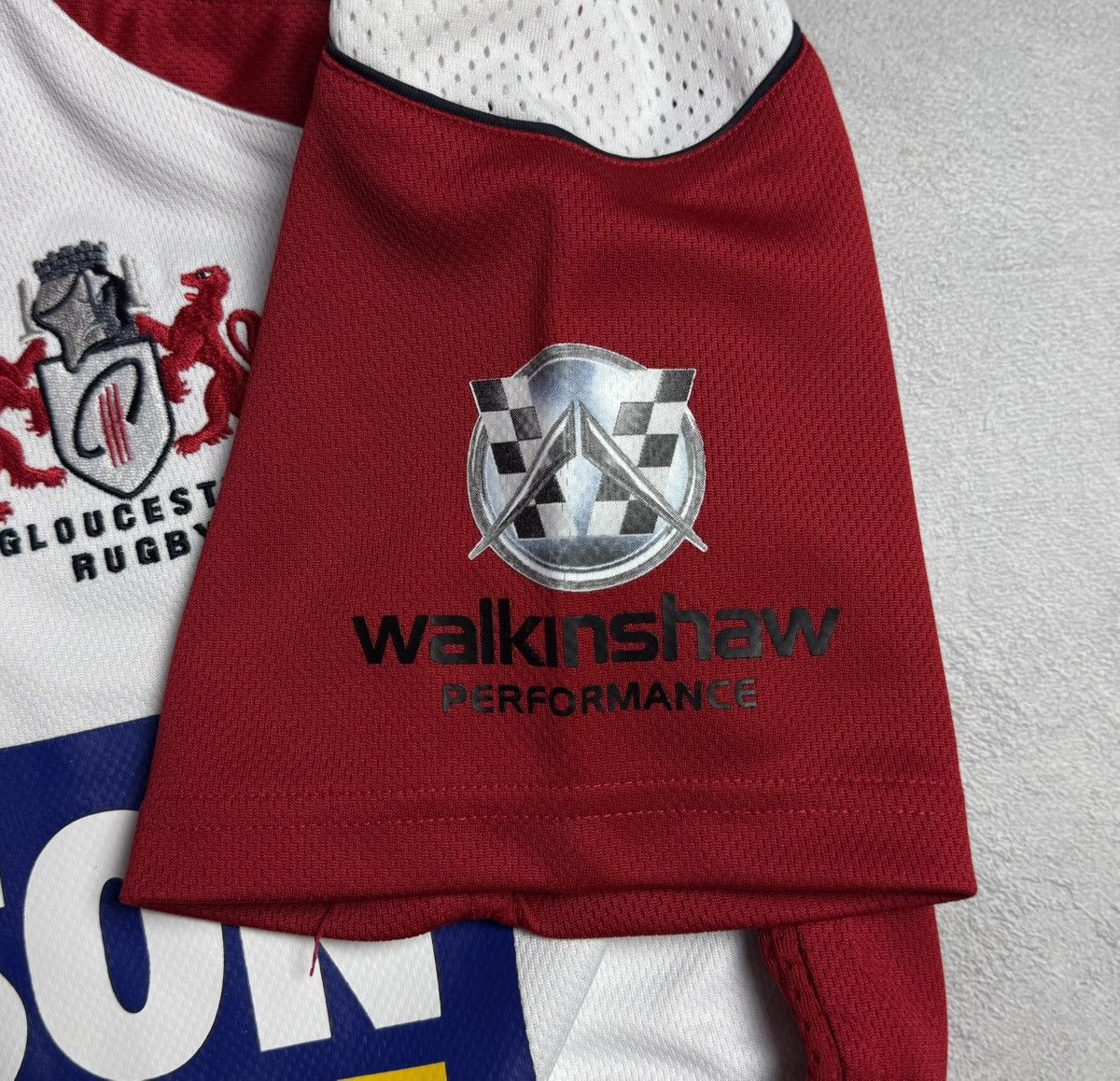 Other Gloucester 2007 2008 Away Rugby Shirt Jersey Rugbytech Size US XXL / EU 58 / 5 - 8 Thumbnail