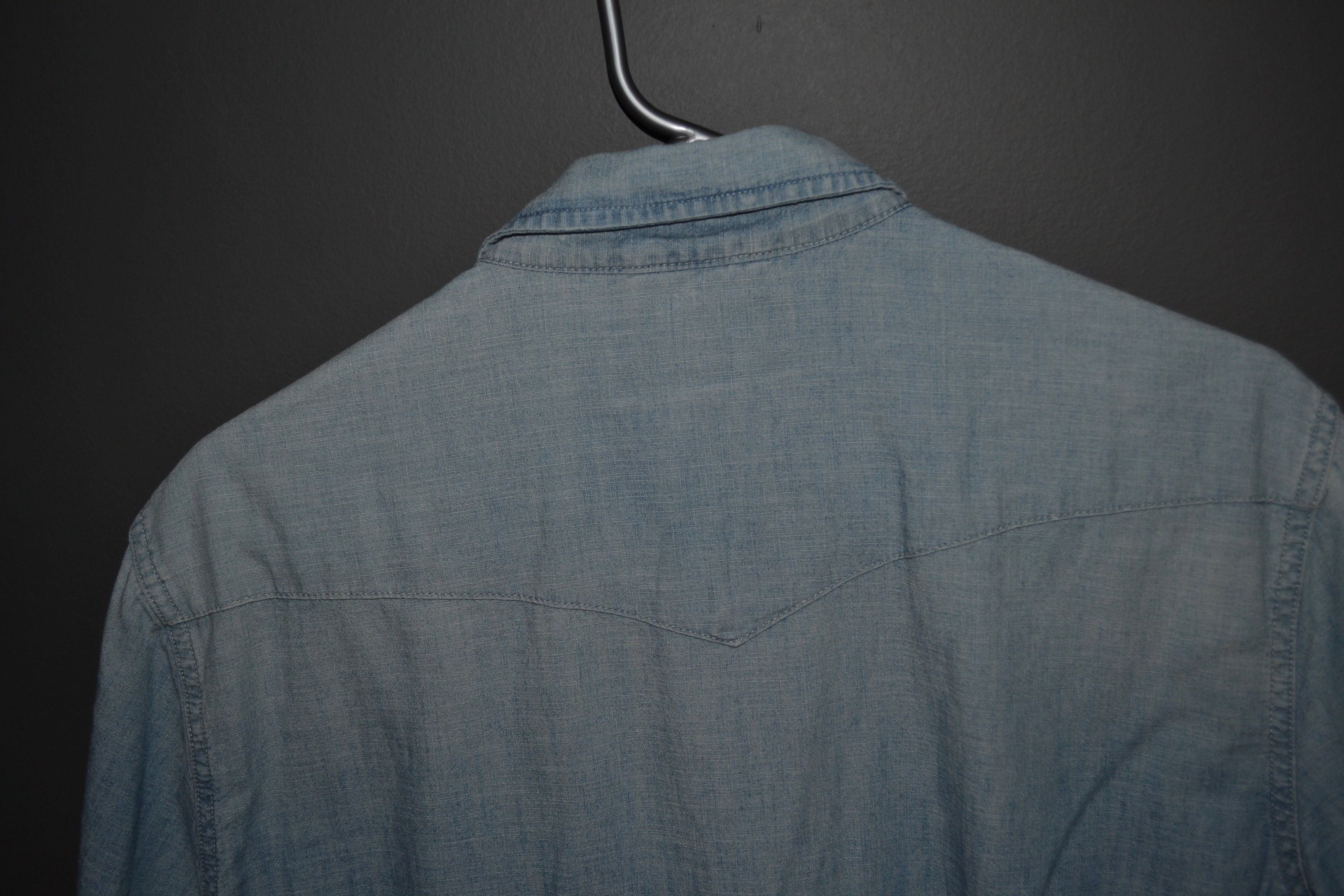 Denim & Supply Ralph Lauren × Vintage Denim & Supply Ralph Lauren Pearl M Slanted Pocket Western Size US M / EU 48-50 / 2 - 8 Thumbnail