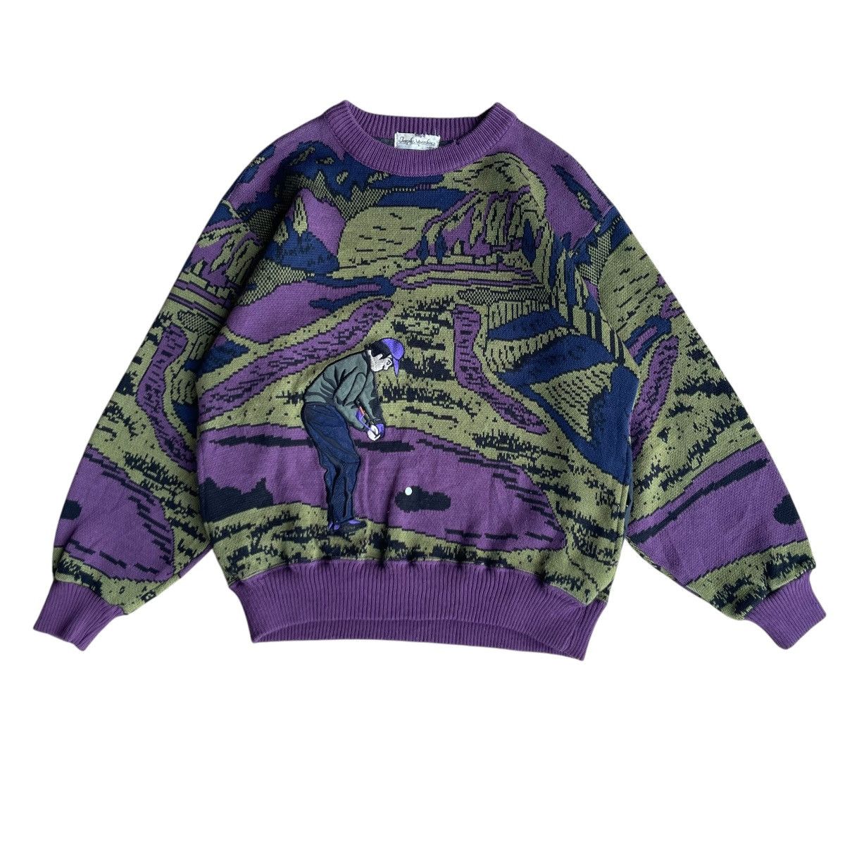 Joseph × Vintage Joseph Myerchin Golf Knitwear Vintage Size US M / EU 48-50 / 2 - 1 Thumbnail