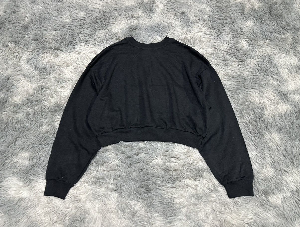 Levi's 🔥Y2K Levis Silvertab Cropped Sweatshirt Size US M / EU 48-50 / 2 - 7 Thumbnail