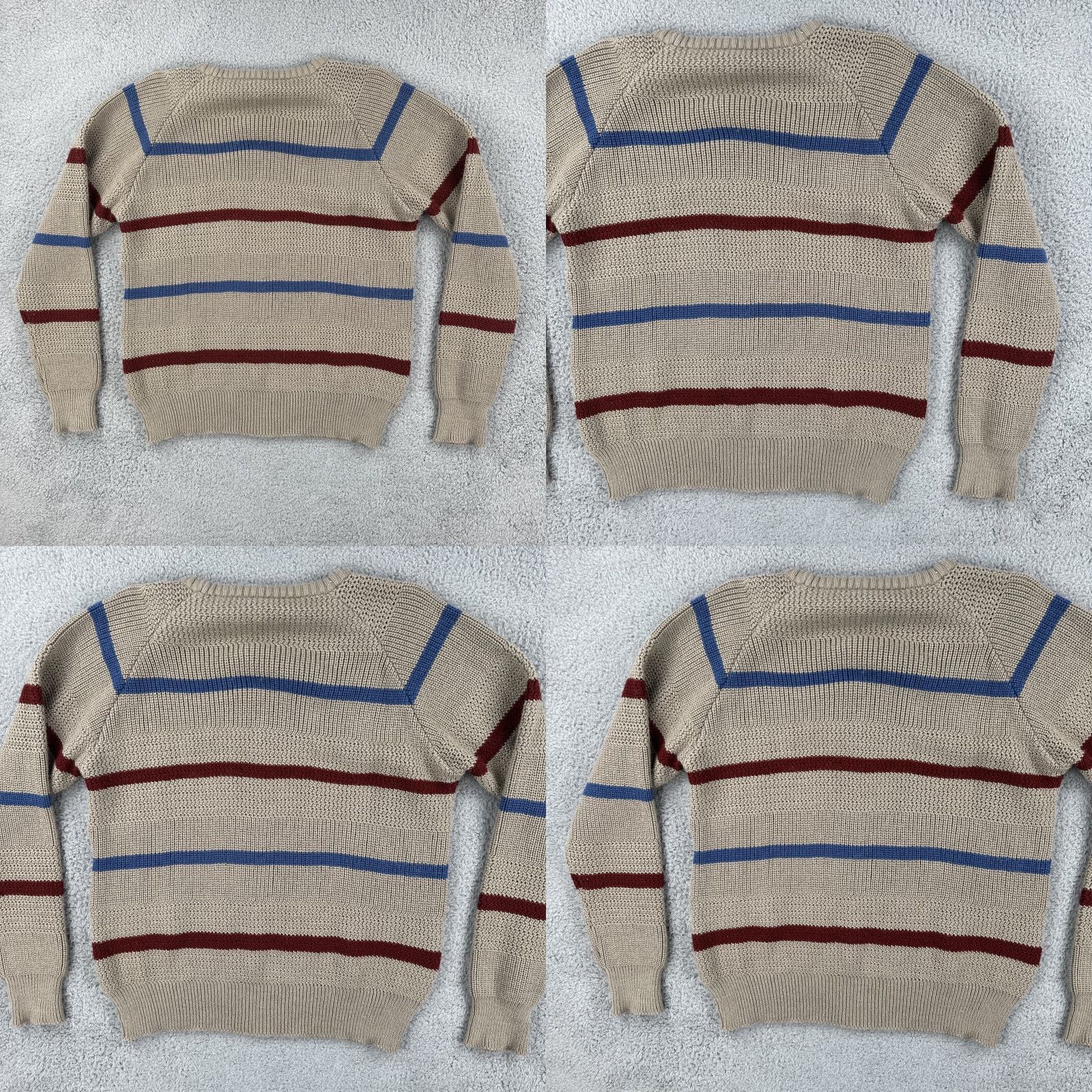Vintage VINTAGE Botany 500 Mens Size Medium 90s Pullover Striped Acrylic Sweater Grandpa Size US M / EU 48-50 / 2 - 10 Thumbnail