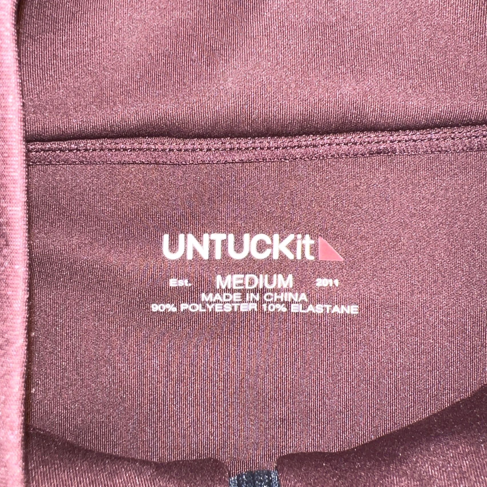 UNTUCKit UNTUCKit Red Half Zip Pullover Mens M Sweater Zip Red Mens M Pullover Untuckit Size US M / EU 48-50 / 2 - 3 Thumbnail