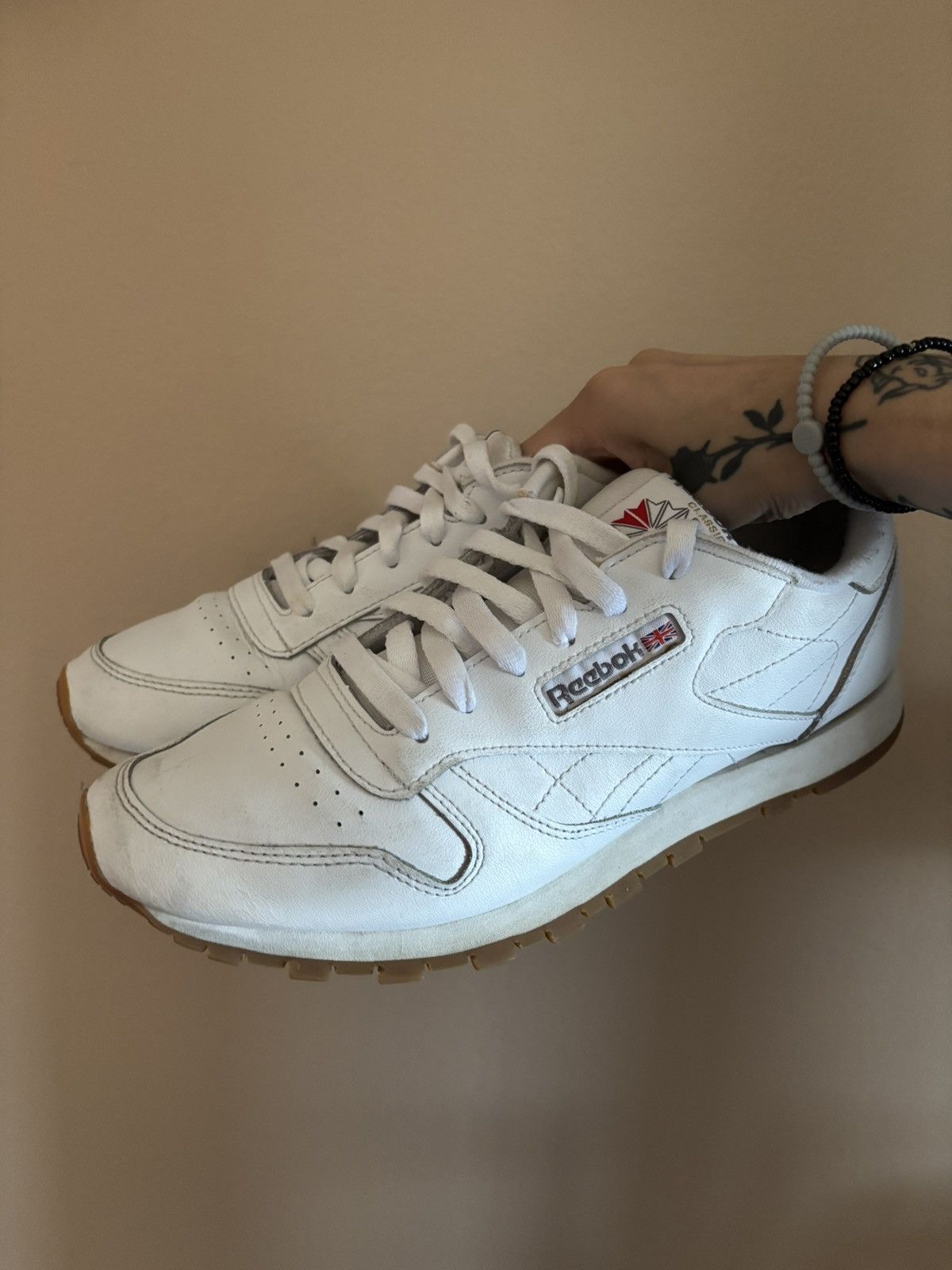Reebok Reebok Classic Leather J 'White Gum' Size US 7 / EU 40 - 6 Thumbnail