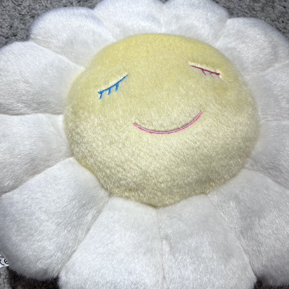 Takashi Murakami Takashi Murakami 30cm white flower pillow cushion Size ONE SIZE - 4 Thumbnail