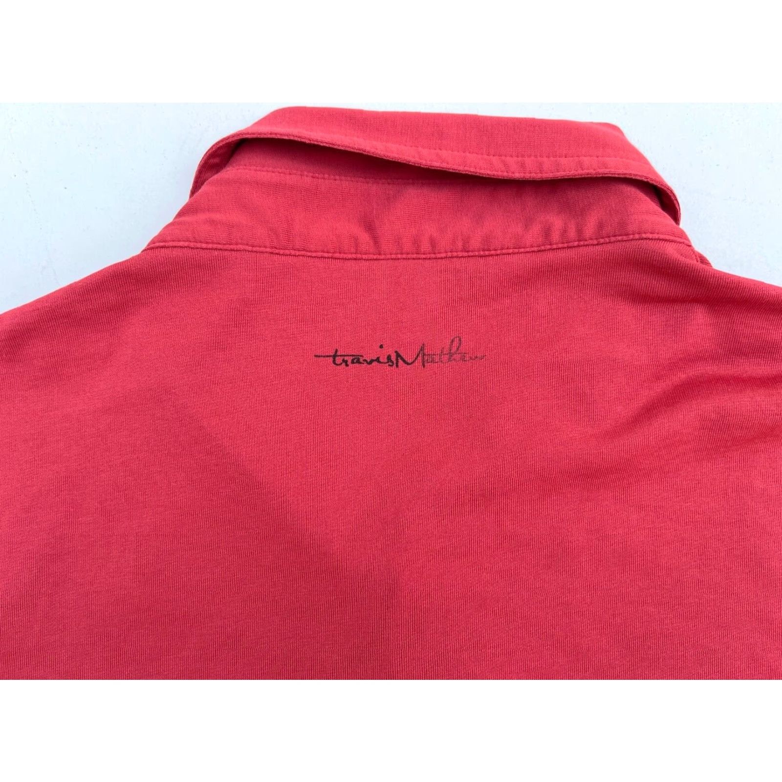 TravisMathew Travis Mathew Polo Shirt Men’s XL Red Polo Shirt Size US XL / EU 56 / 4 - 4 Thumbnail