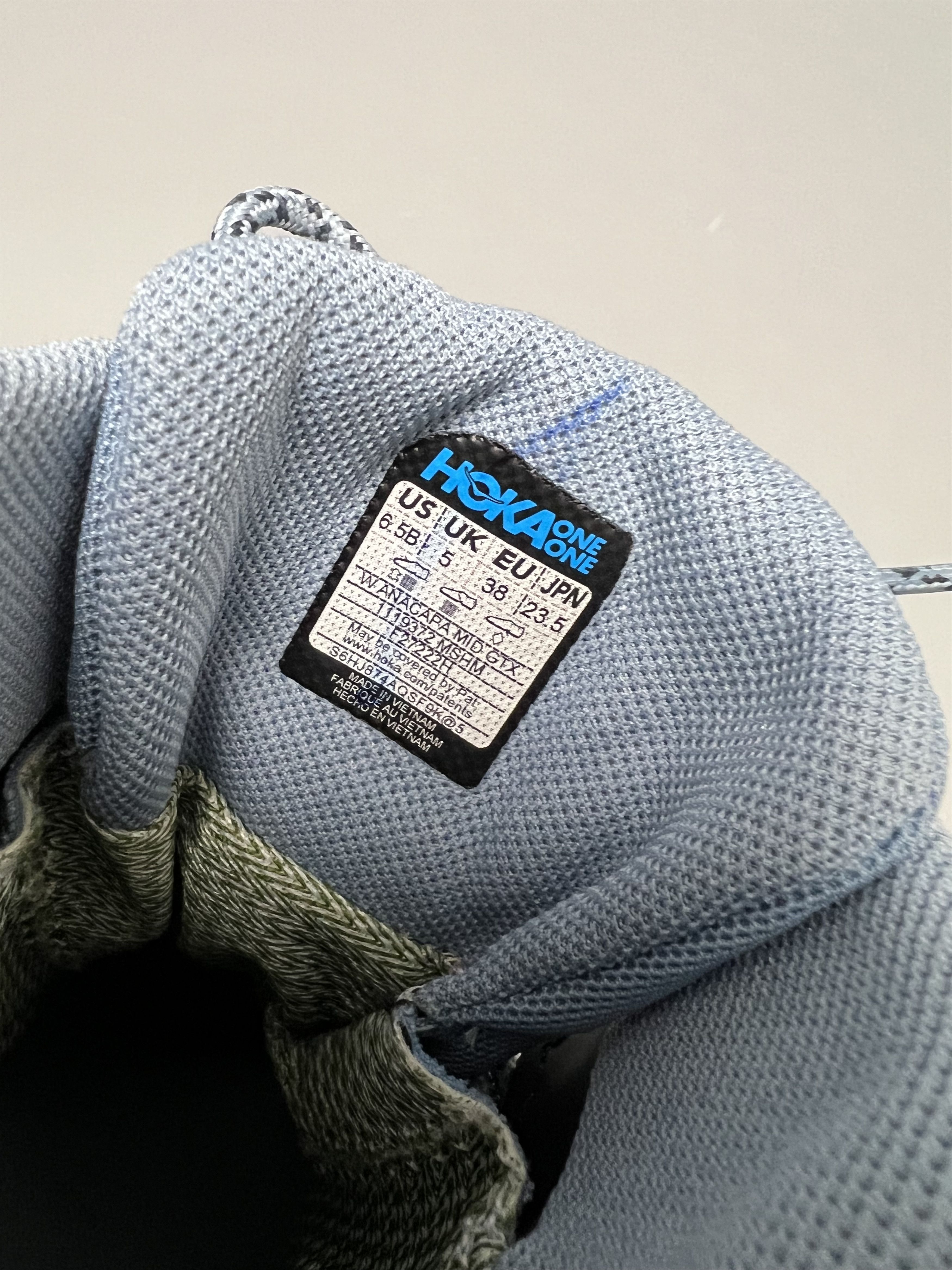 Hoka 6.5B Hoka One One Anacapa Mid GTX Gore-Tex Hiking Shoes Size US 6.5 / IT 36.5 - 10 Thumbnail
