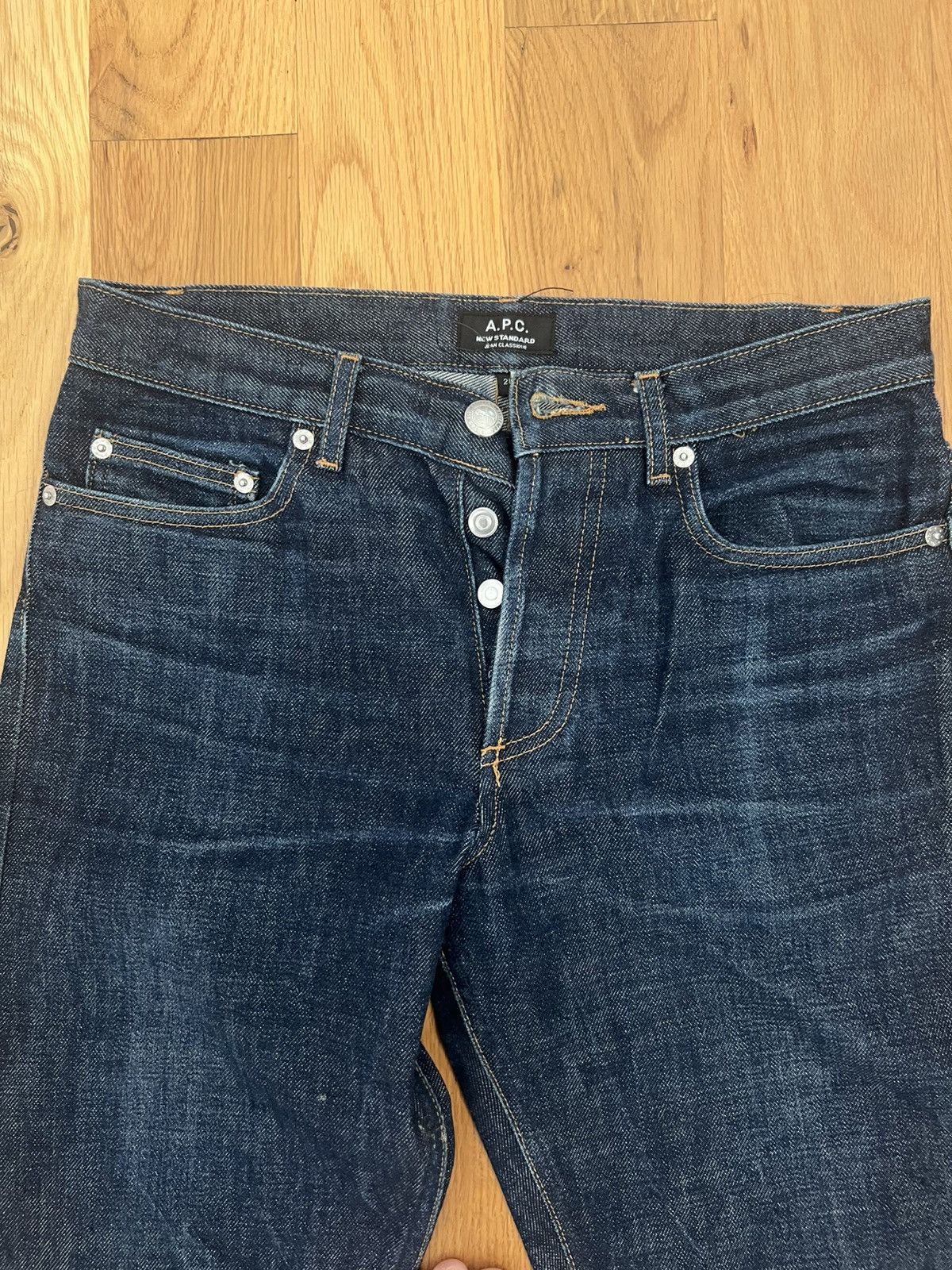 A.P.C. APC New Standard Raw Denim Sz 28 Size US 28 / EU 44 - 2 Thumbnail