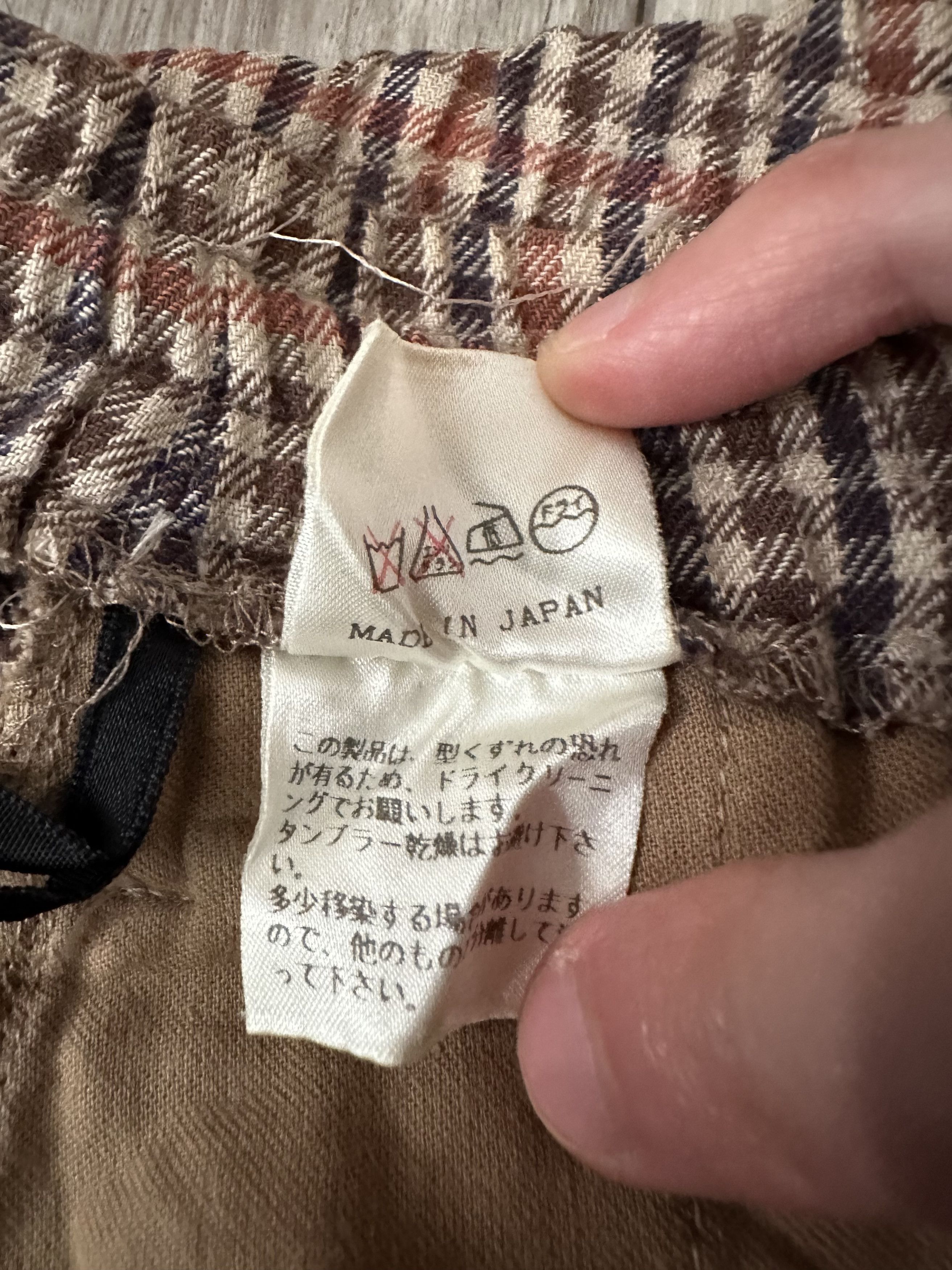 Undercover Undercover SS 1997 "Elephant" Checkered Pants Size US 32 / EU 48 - 7 Thumbnail