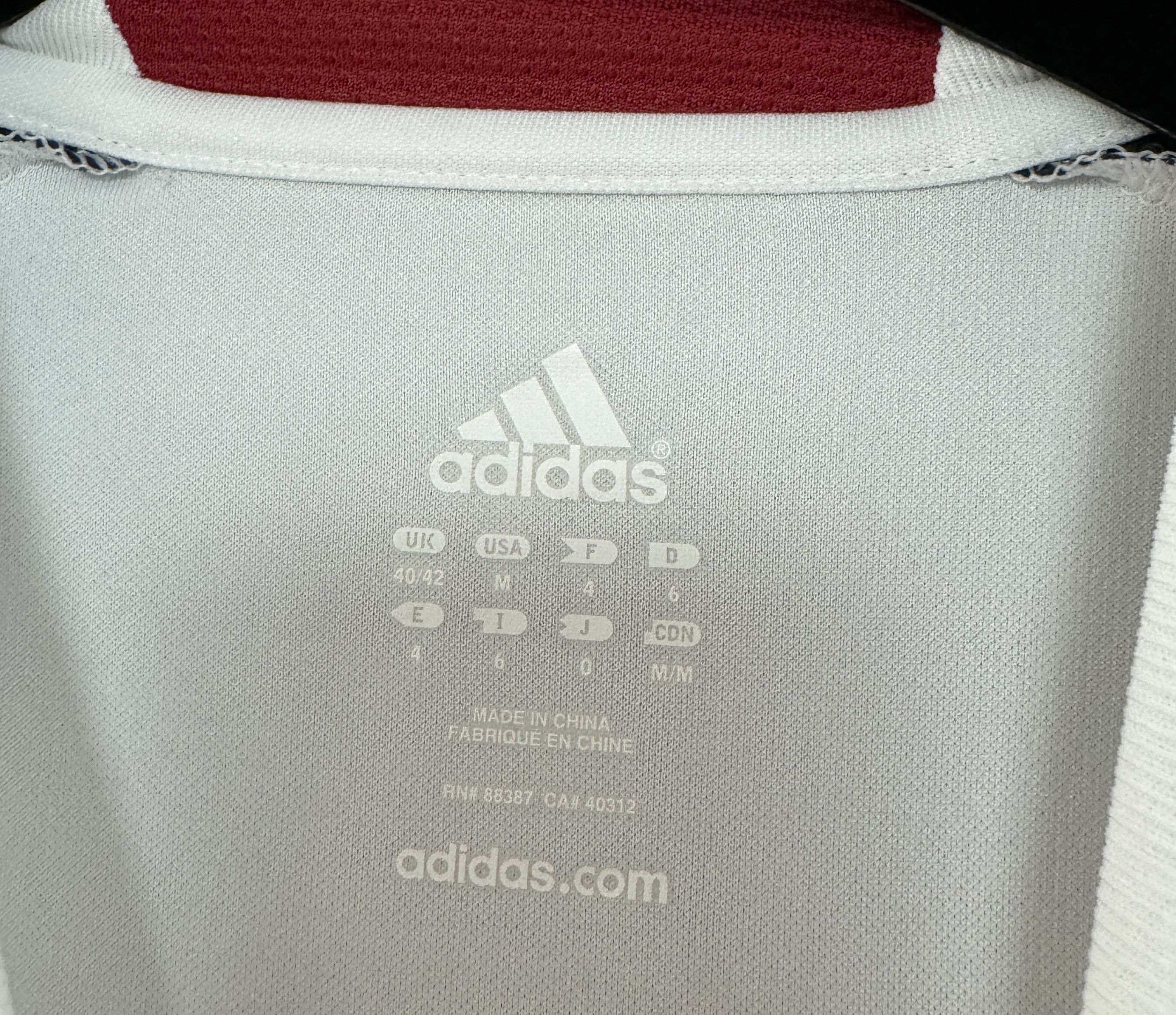 Adidas Denmark 2011 2012 Training Shirt Formotion Football Size M Size US M / EU 48-50 / 2 - 3 Thumbnail
