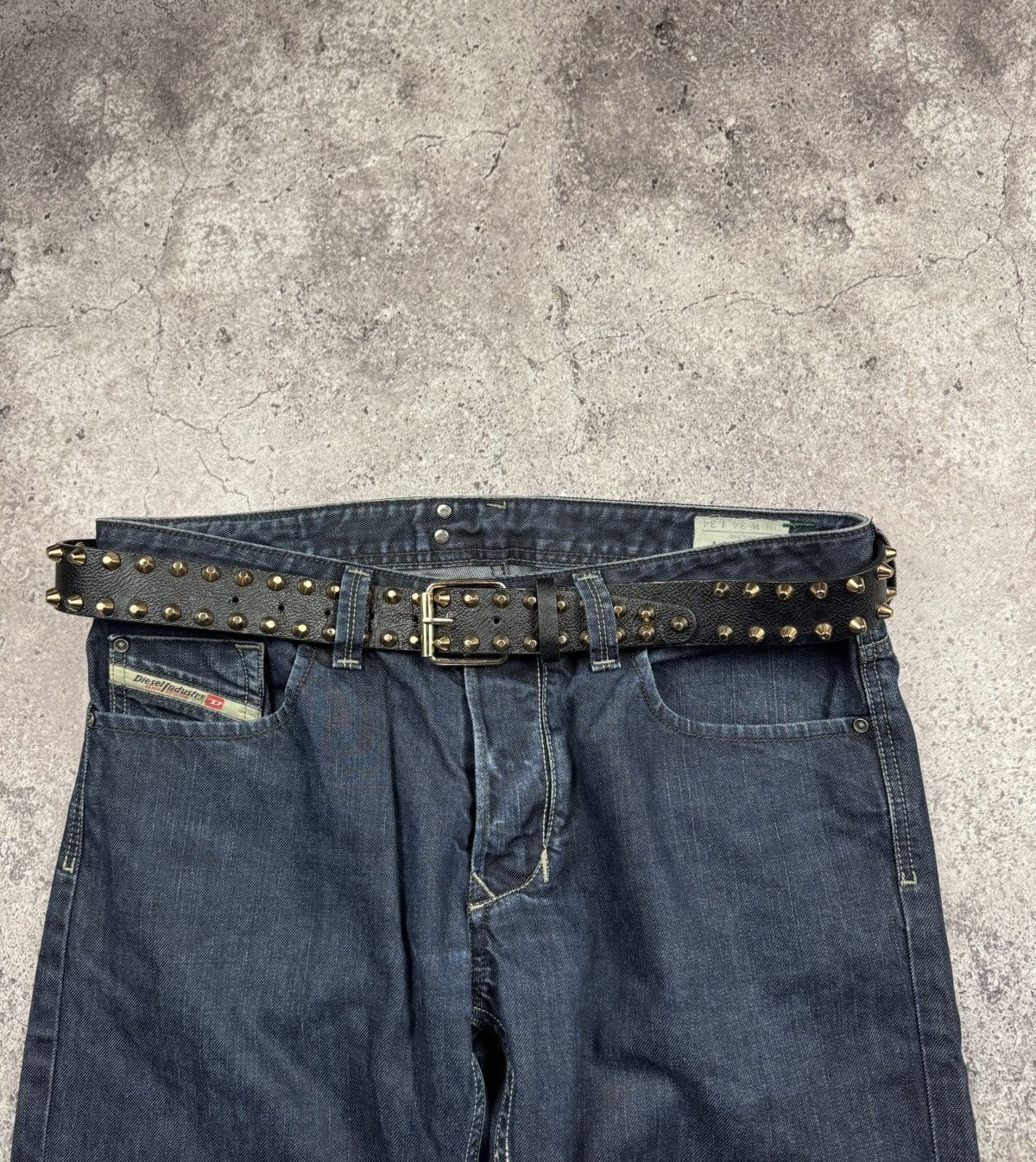Japanese Brand 00’s JAPANESSE STYLE PUNK STUDDED RARE Y2K BELT VINTAGE Size ONE SIZE - 1 Thumbnail
