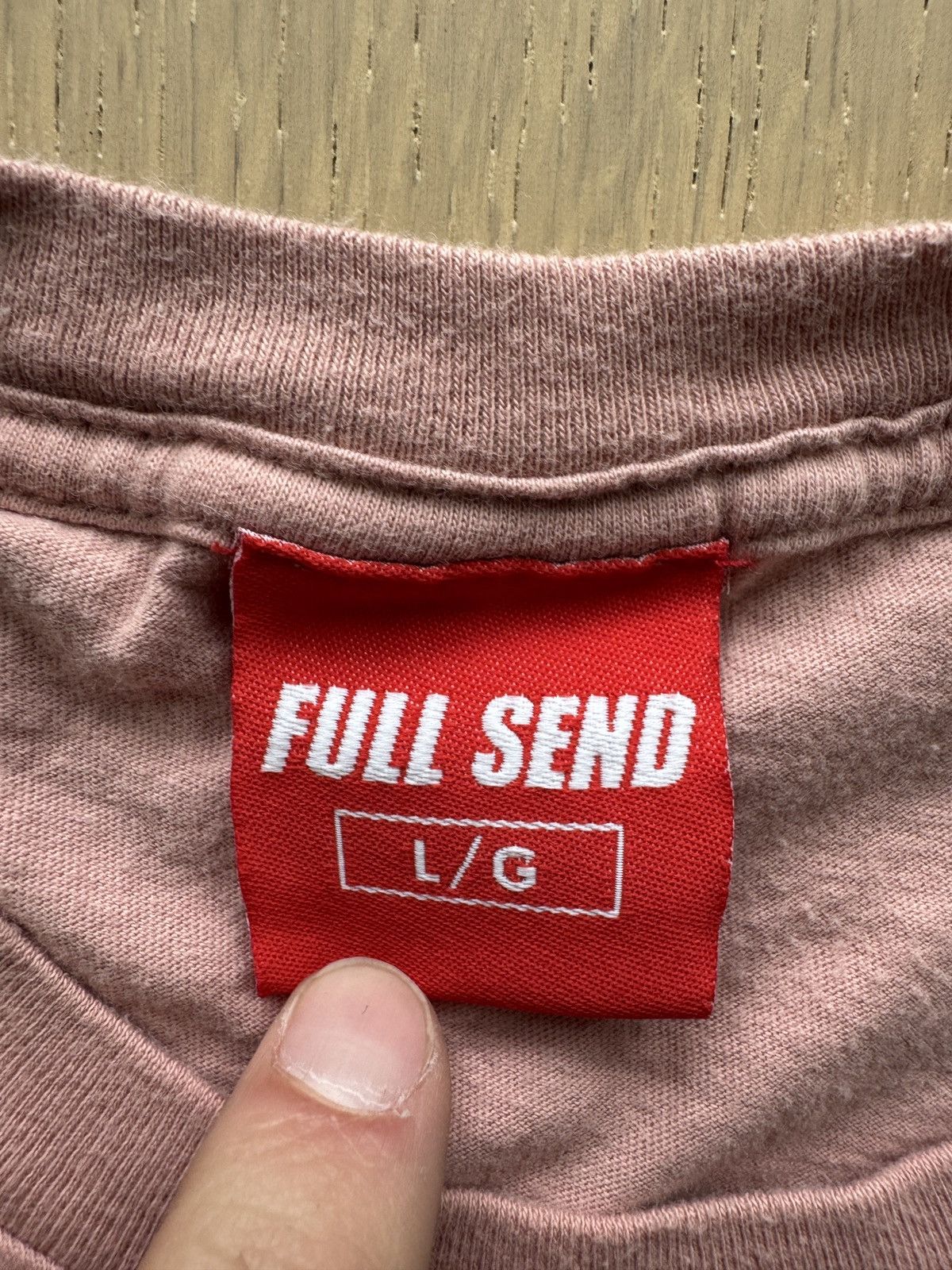 Full Send Full Send Nelk Boys Tee Block Tee Size US L / EU 52-54 / 3 - 2 Thumbnail