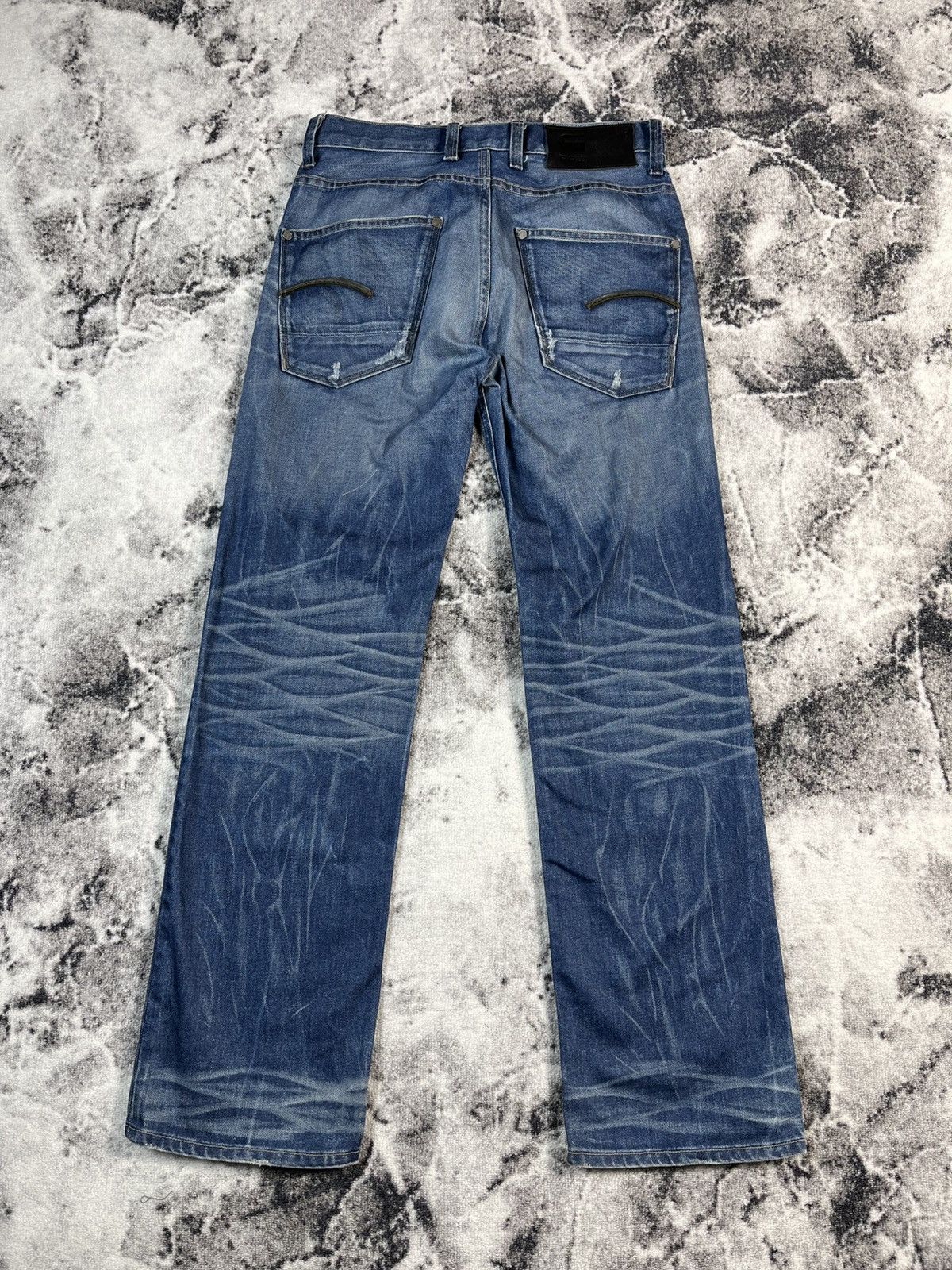 G-Star G-Star Raw Jeans 28x30 Faded Distressed Denim Size US 28 / EU 44 - 1 Thumbnail