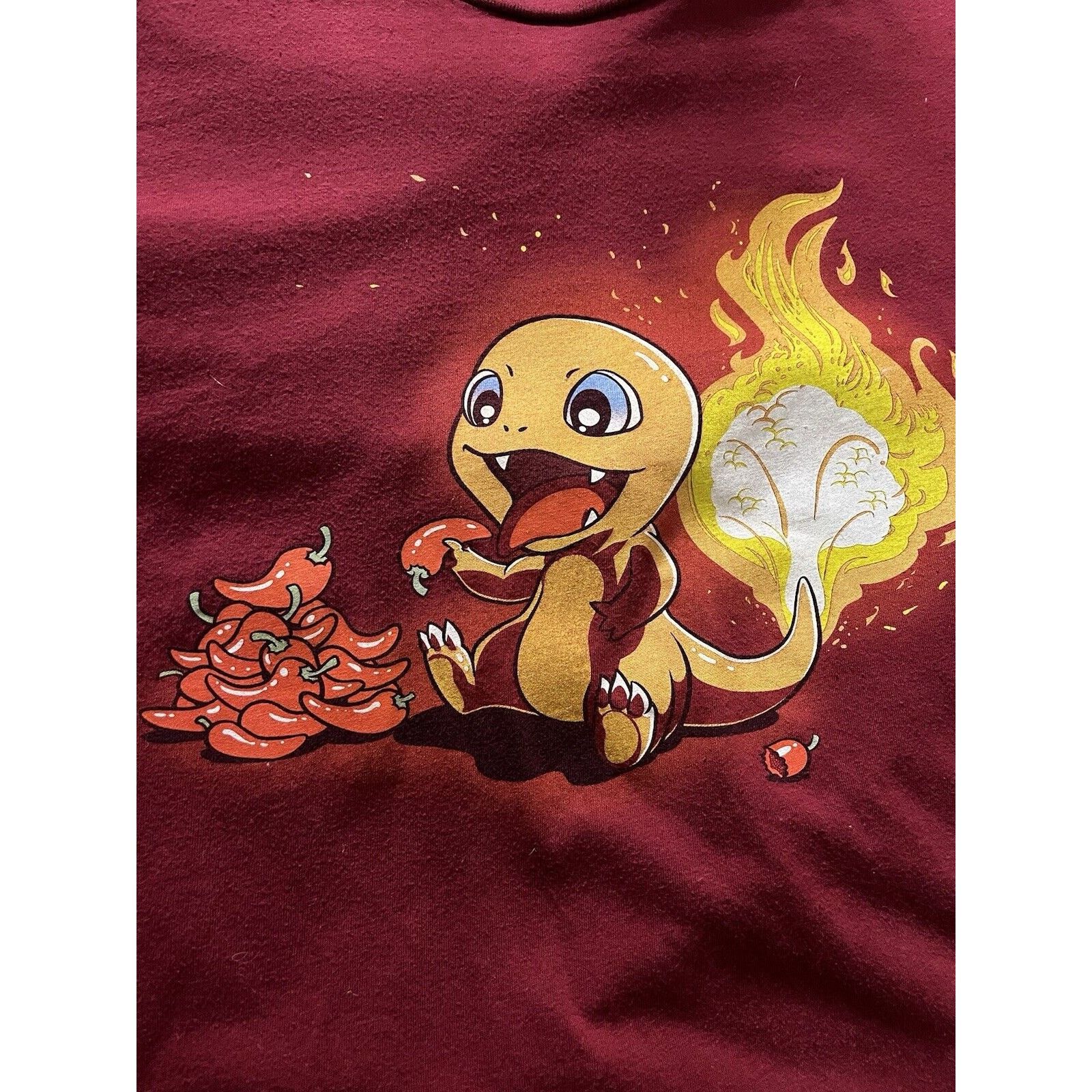 Next Level Pokémon Charmander Fire Graphic Tee – Size Small Size US S / EU 44-46 / 1 - 2 Thumbnail