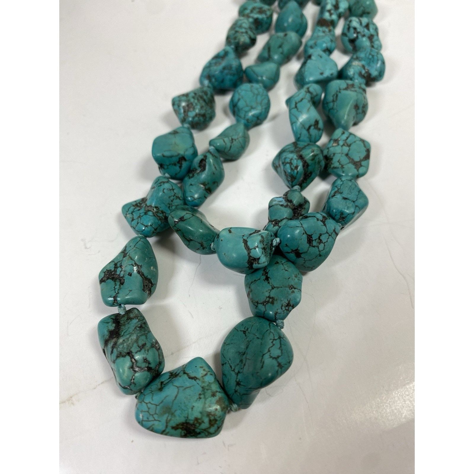Other Natural Turquoise Chunky Beaded Necklace Size ONE SIZE - 4 Thumbnail