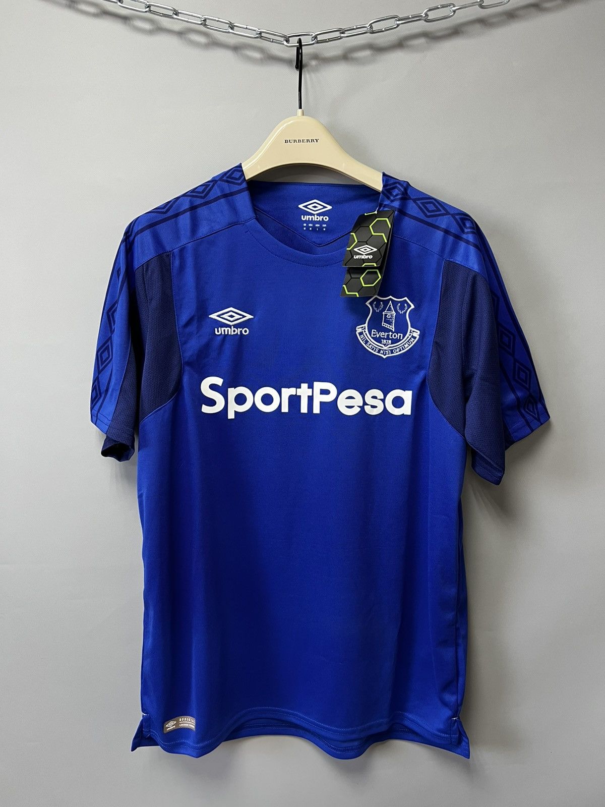 Umbro Umbro Everton Football Soccer Jersey T shirt y2k NWT NEW Size US M / EU 48-50 / 2 - 1 Thumbnail