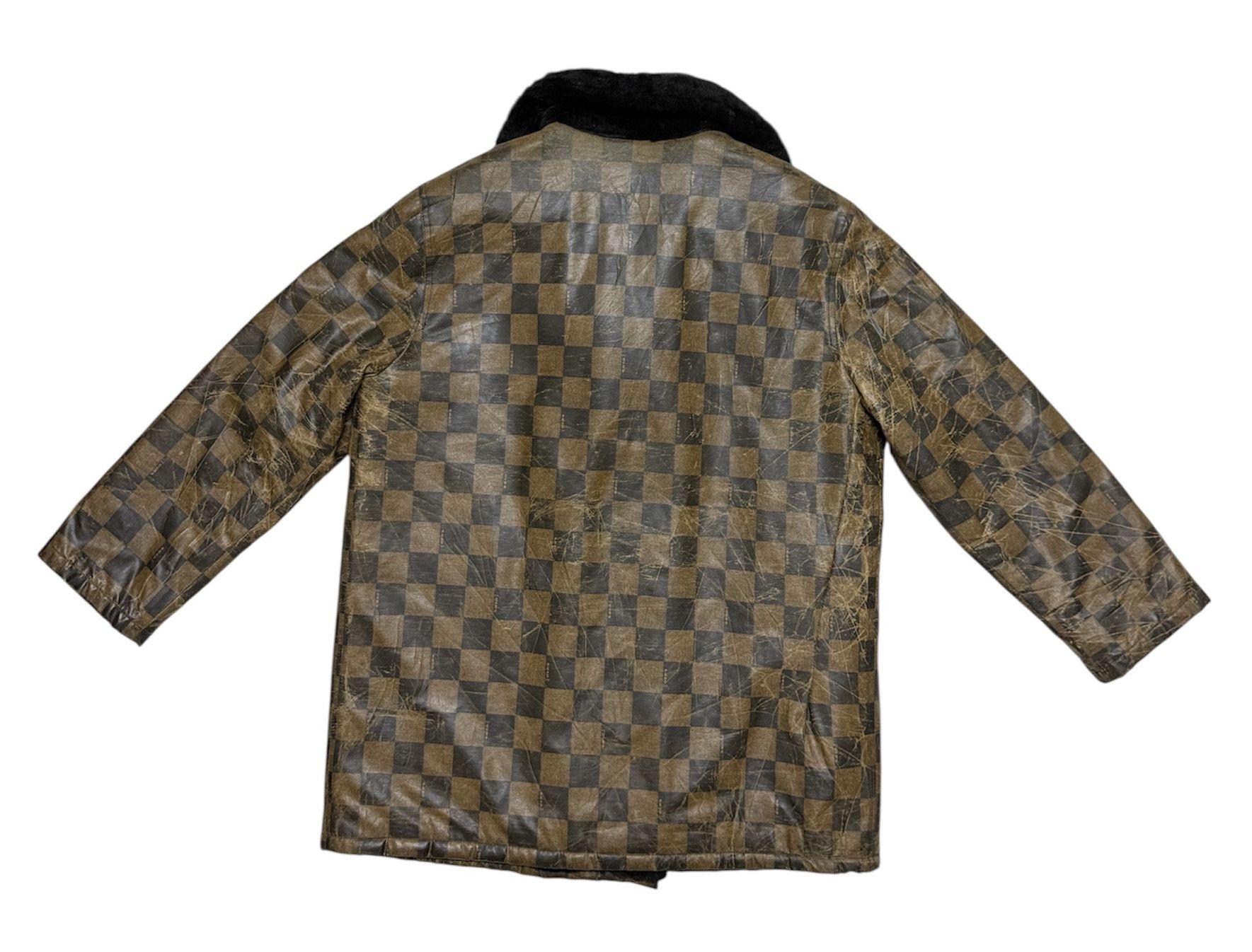 Fendi Fendi Monogram Shearling Distressed Jacket Size US S / EU 44-46 / 1 - 3 Thumbnail