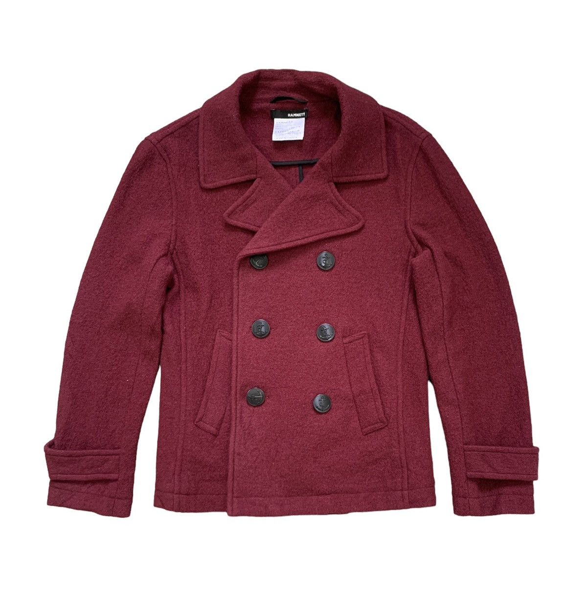 Hamnett Knit Wool Double Breast Jacket