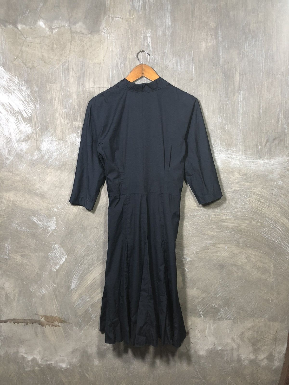 Prada Prada Women Navy Maxi Dress Size XL / US 12-14 / IT 48-50 - 10 Thumbnail