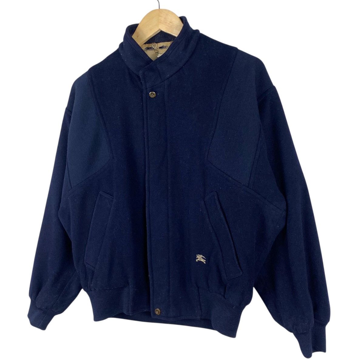 Burberry Prorsum 💥 90s BURBERRYS WOOL BOMBER JACKET Size US S / EU 44-46 / 1 - 3 Thumbnail
