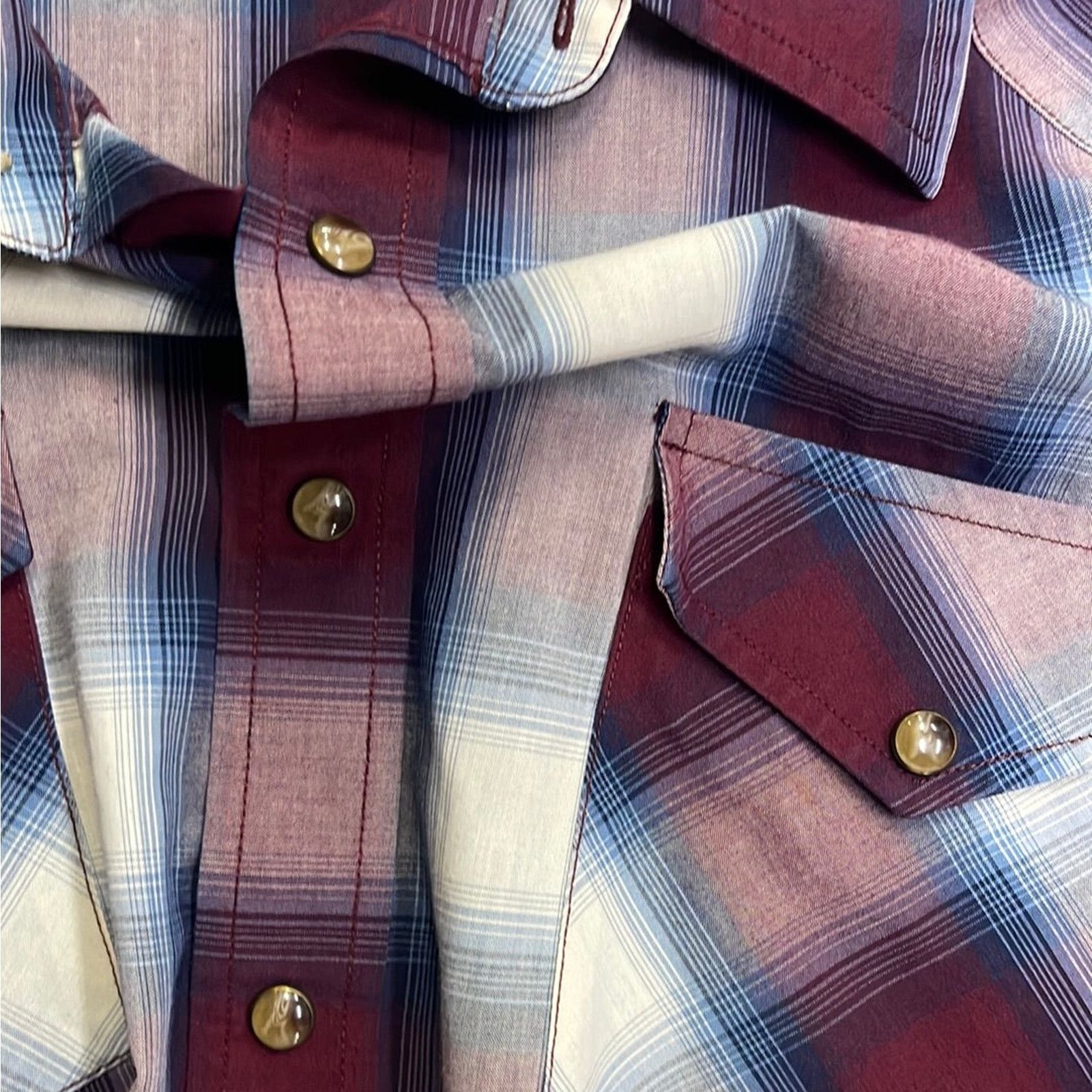 Pendleton Vintage Pendleton Pearl Snap Western Shirt XL Size US XL / EU 56 / 4 - 2 Thumbnail