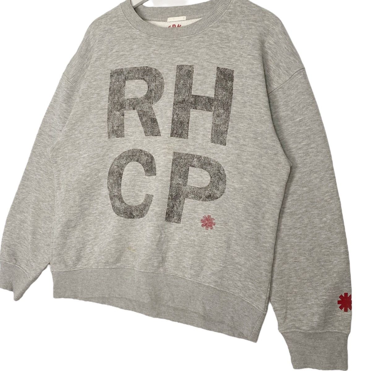 Other Vintage Red Hot Chili Big Logo Sweatshirt Crewneck Gray Size US S / EU 44-46 / 1 - 2 Thumbnail