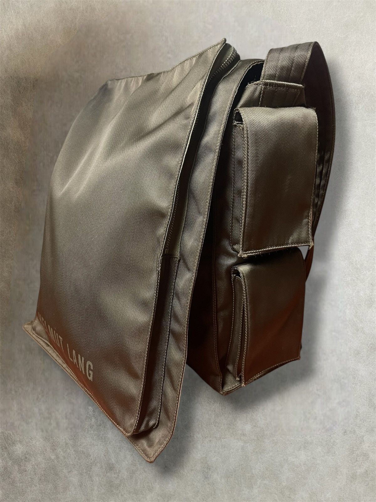 Helmut Lang 1999 Helmut Lang nylon cargo pockets crossbody messenger bag Size ONE SIZE - 3 Thumbnail
