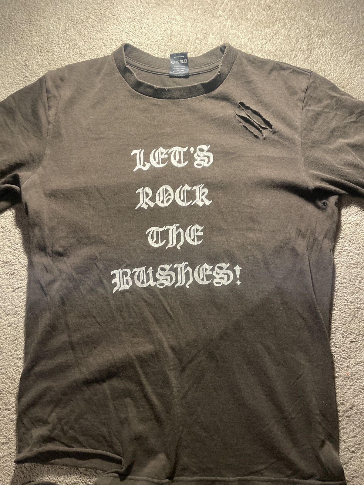 Number (N)ine Number Nine “Lets Rock the Bushes”: AW04 Size US M / EU 48-50 / 2 - 2 Thumbnail
