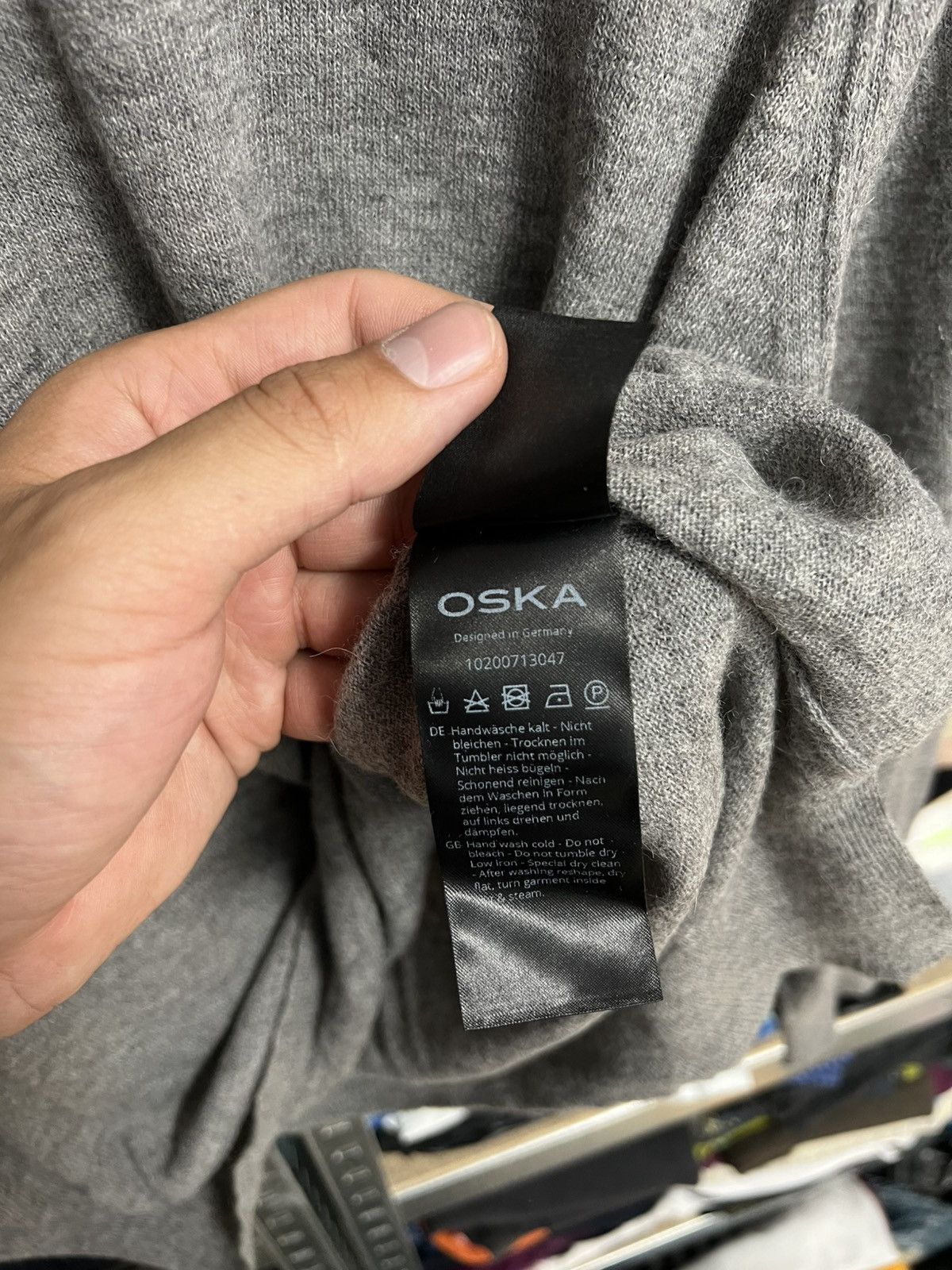 OSKA Women’s Oska Sweater Long Sleeve Lightweight Pullover Size 2 Size M / US 6-8 / IT 42-44 - 7 Thumbnail