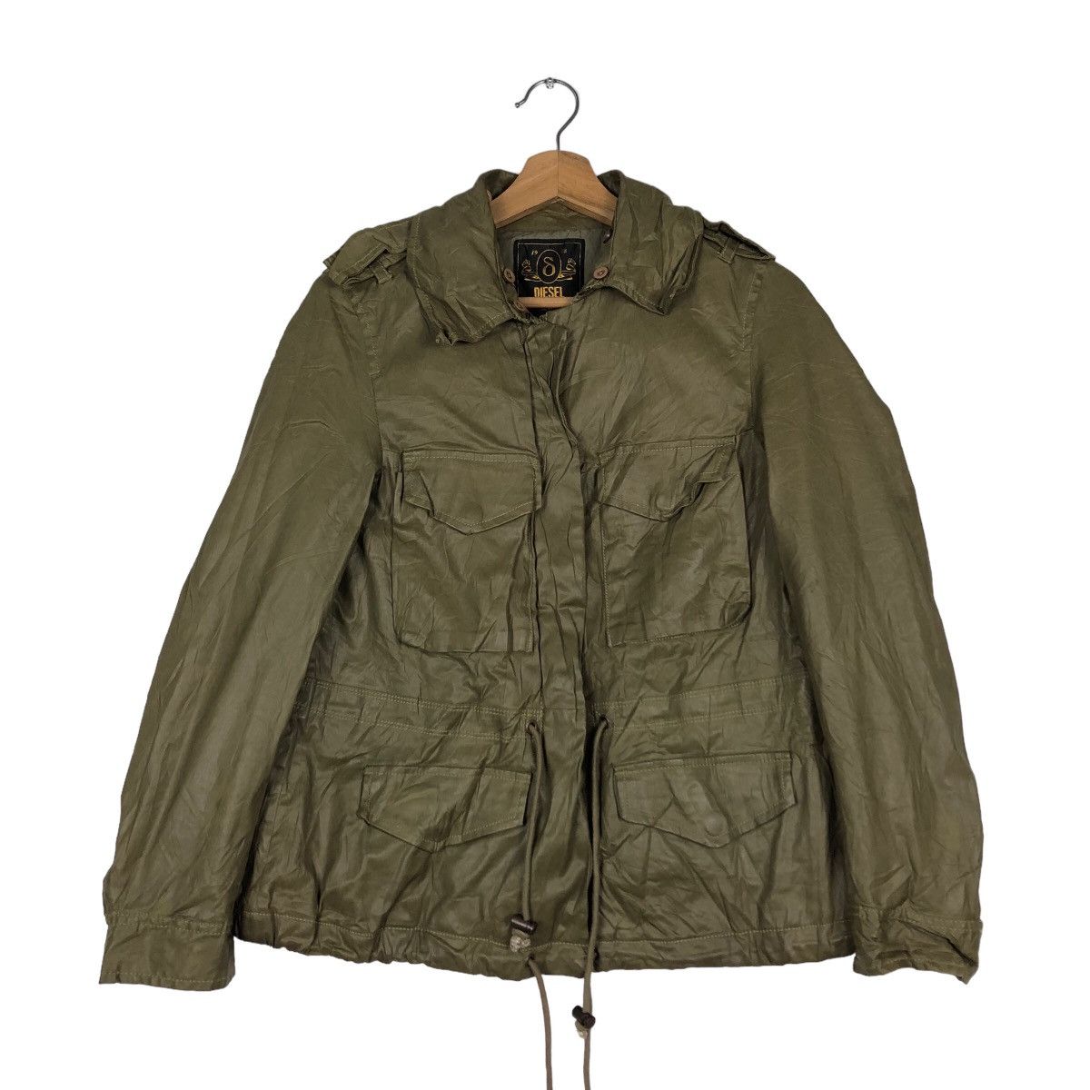 Diesel 🔥BIKER JACKET SOFT LEATHER BONDAGE PARACHUTE DIESEL Size US XS / EU 42 / 0 - 1 Thumbnail