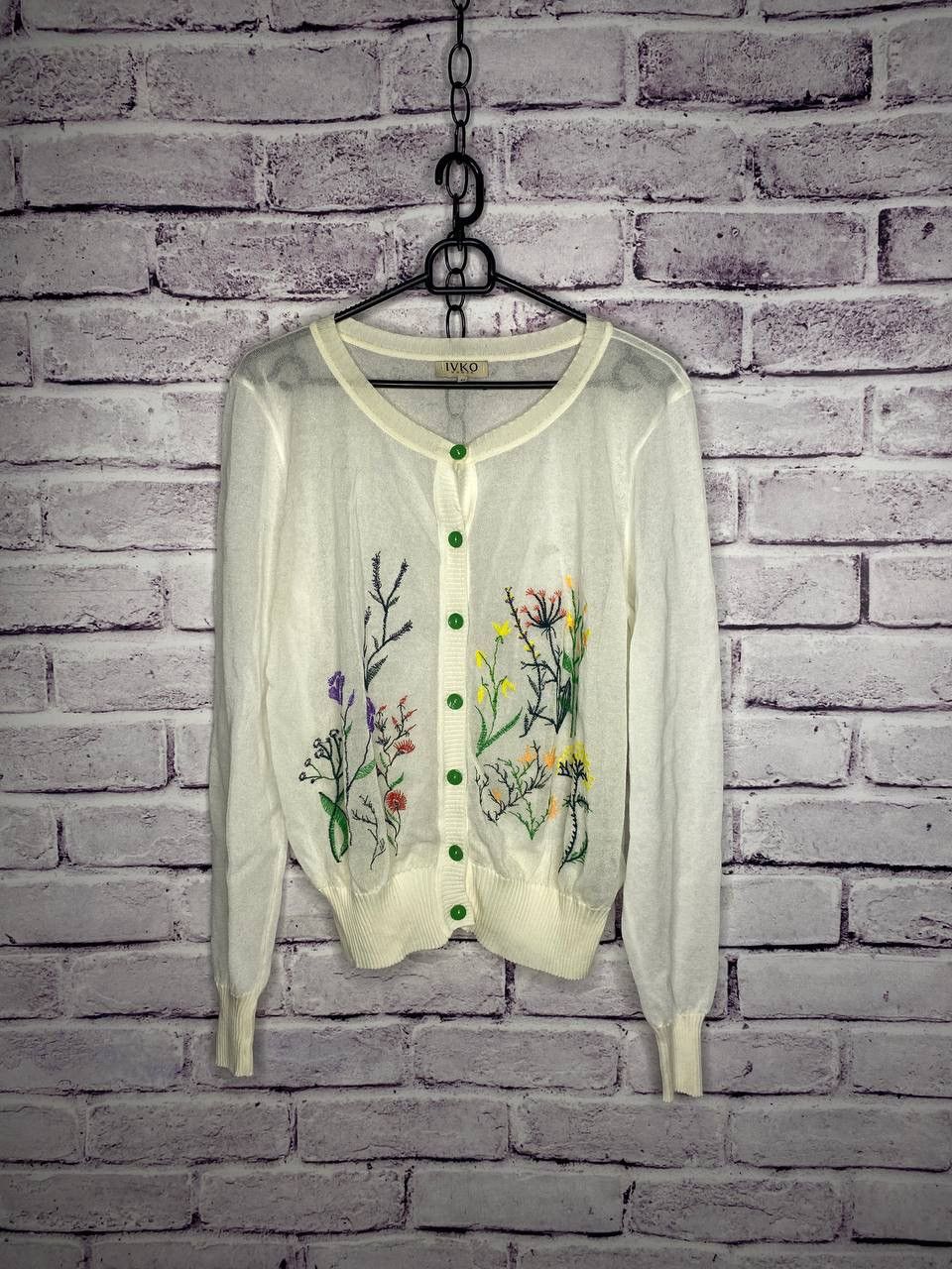 Japanese Brand Womens Ivko avant garde Sweaters blouses Italian designer Size M / US 6-8 / IT 42-44 - 1 Thumbnail