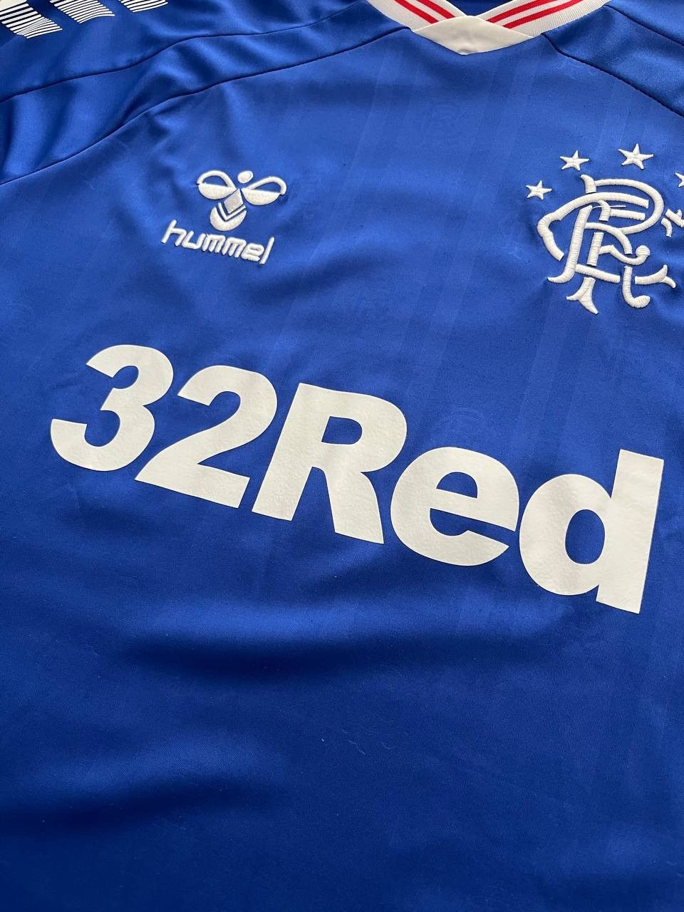 Hummel Hummel Glasgow Rangers Home Football Blue Shirt 2019-2020 Size US M / EU 48-50 / 2 - 4 Thumbnail