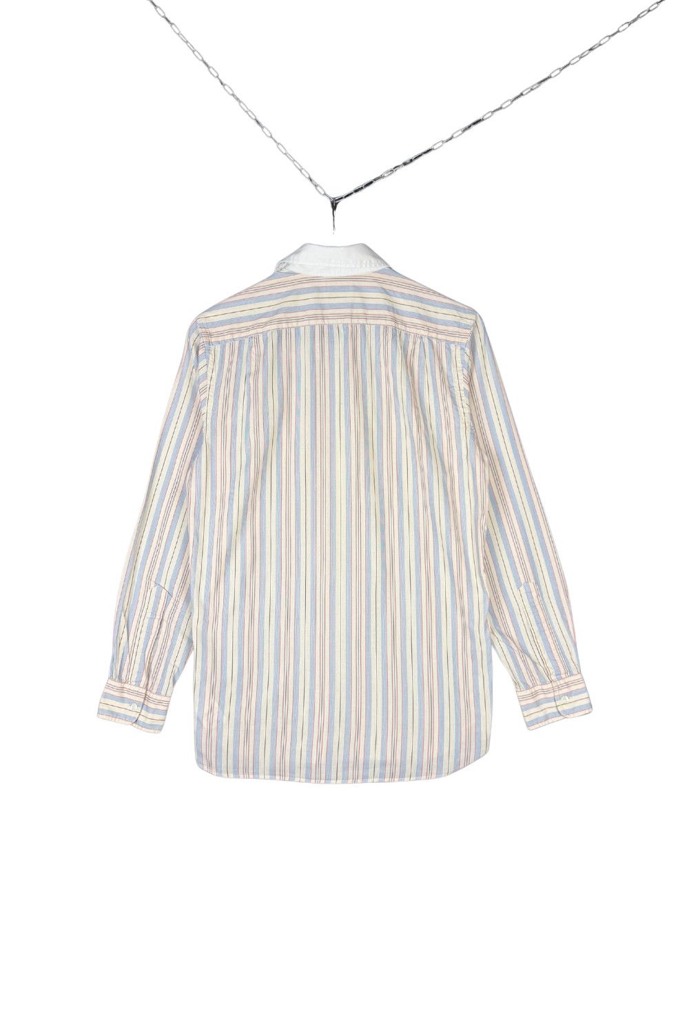 RRL Ralph Lauren RRL Double RL Striped Contrast Collar Shirt (XS) Size US S / EU 44-46 / 1 - 2 Thumbnail