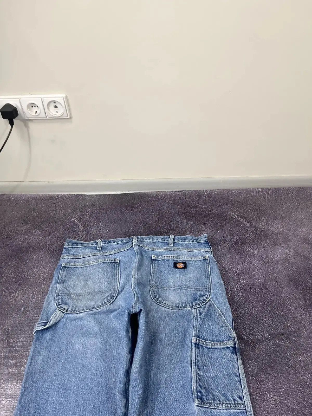 Dickies × Vintage Vintage Dickies Y2K Denim Light Blue Work Hype Jeans Size US 36 / EU 52 - 6 Thumbnail