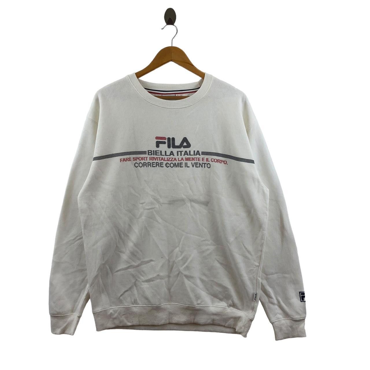 Fila FILA BIELLA ITALIA Come Il Vento Sweatshirt Sweater Size L / US 10 / IT 46 - 1 Thumbnail