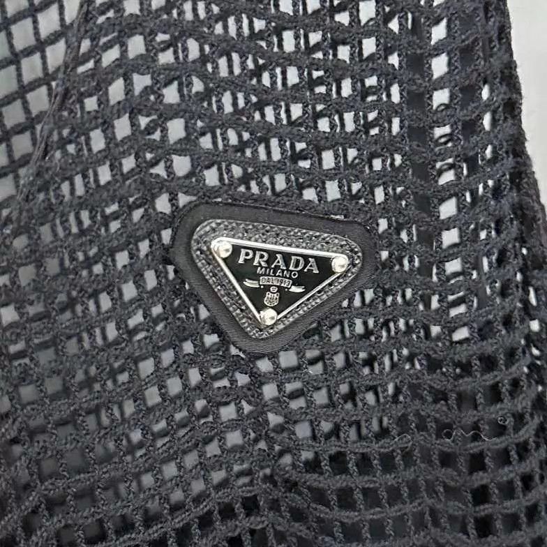 Prada PRADA Women's Mesh Slim Fit Triangle Logo Dress Size XS / US 0-2 / IT 36-38 - 7 Thumbnail