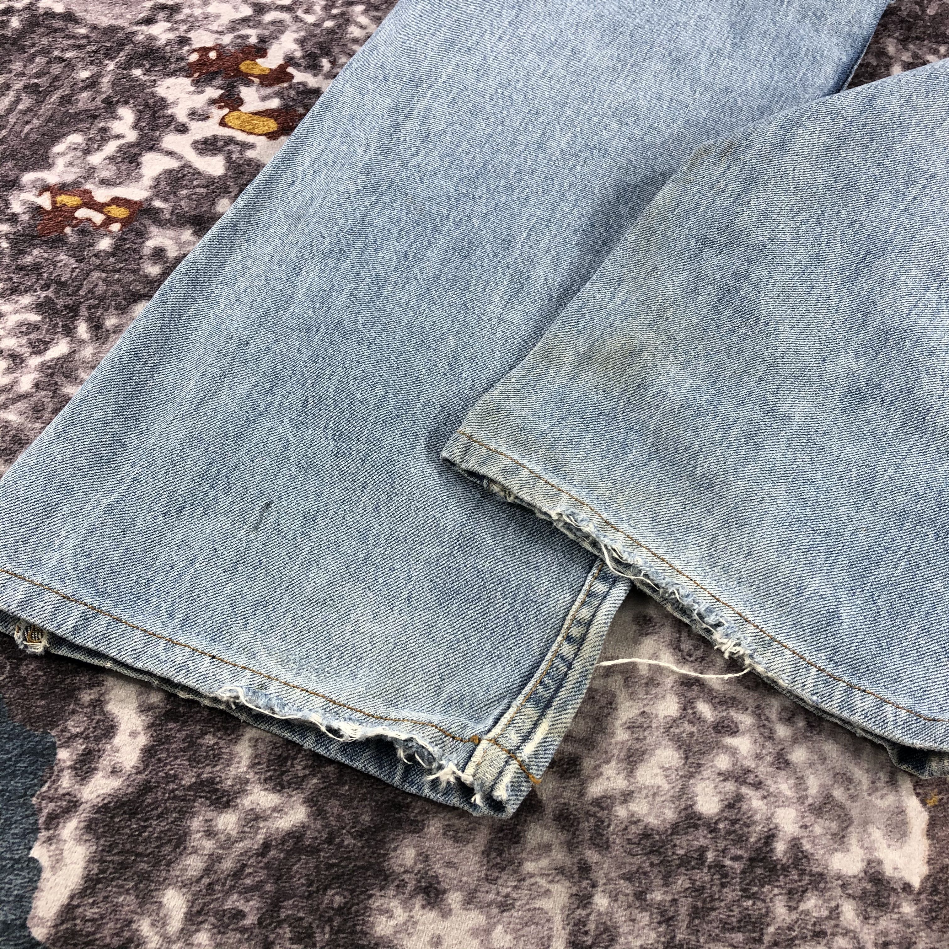 Levi's × Vintage Vintage 90s Blue Wash Levis Jeans-JM2293 Size US 31 - 4 Thumbnail