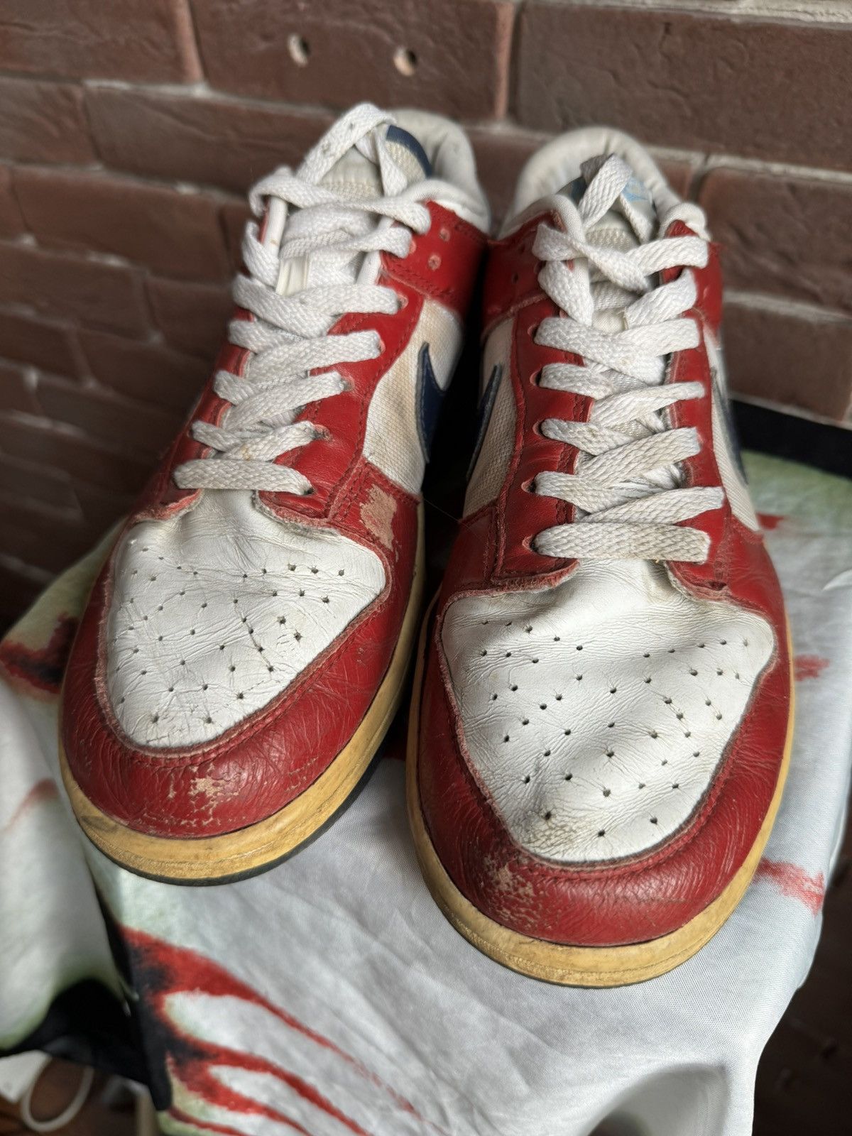 Nike Nike Dunk Low 2004 Vintage Supreme Court Sneakers Hype Rare Size US 9 / EU 42 - 6 Thumbnail