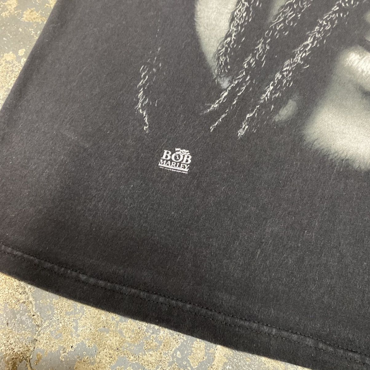 Band Tees Vintage Bob Marley Zion 90s Y2K Graphic Black Tshirt Size US XL / EU 56 / 4 - 6 Thumbnail