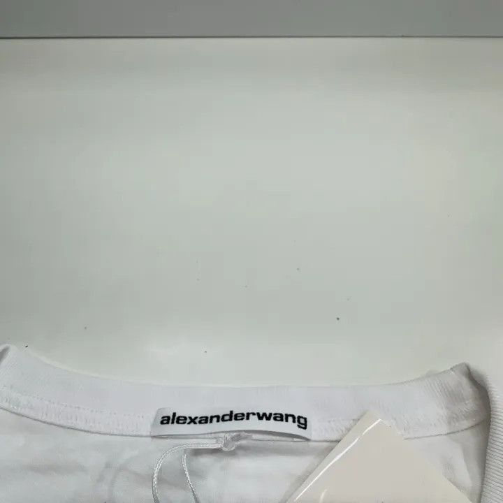 Alexander Wang Alexander Wang White Short Sleeve T-Shirt - Size XL / US 12-14 / IT 48-50 - 3 Thumbnail