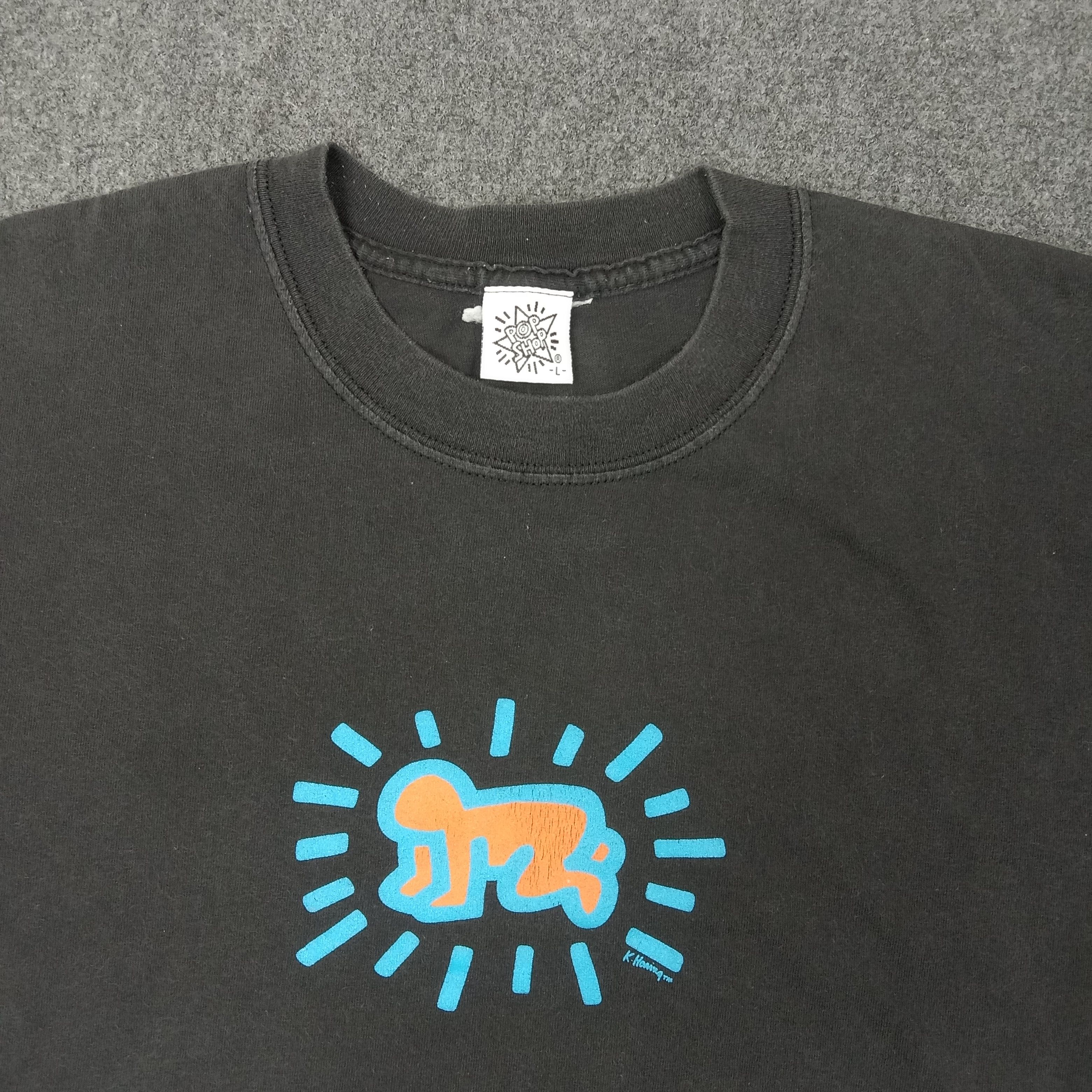 Keith Haring Keith Haring American Art Design Tshirt C223N25 Size US L / EU 52-54 / 3 - 2 Thumbnail