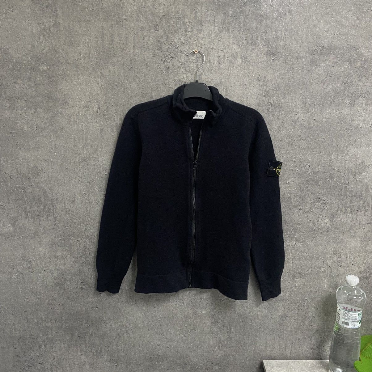 Stone Island Stone Island Wool Full Zip Hoodie Size US S / EU 44-46 / 1 - 1 Thumbnail