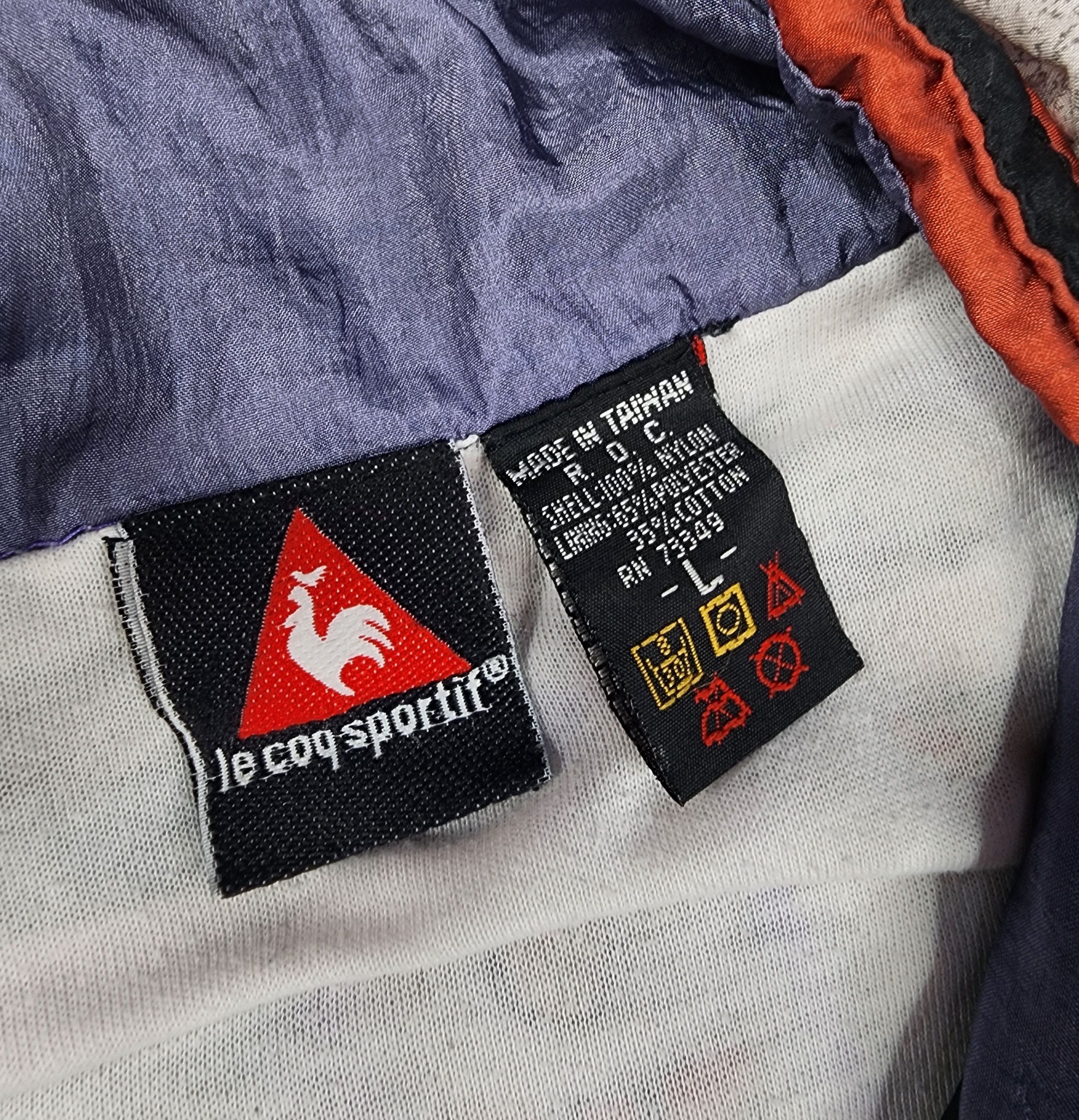 Le Coq Sportif Vintage Le coq sportif windbreaker jacket Size US L / EU 52-54 / 3 - 5 Thumbnail