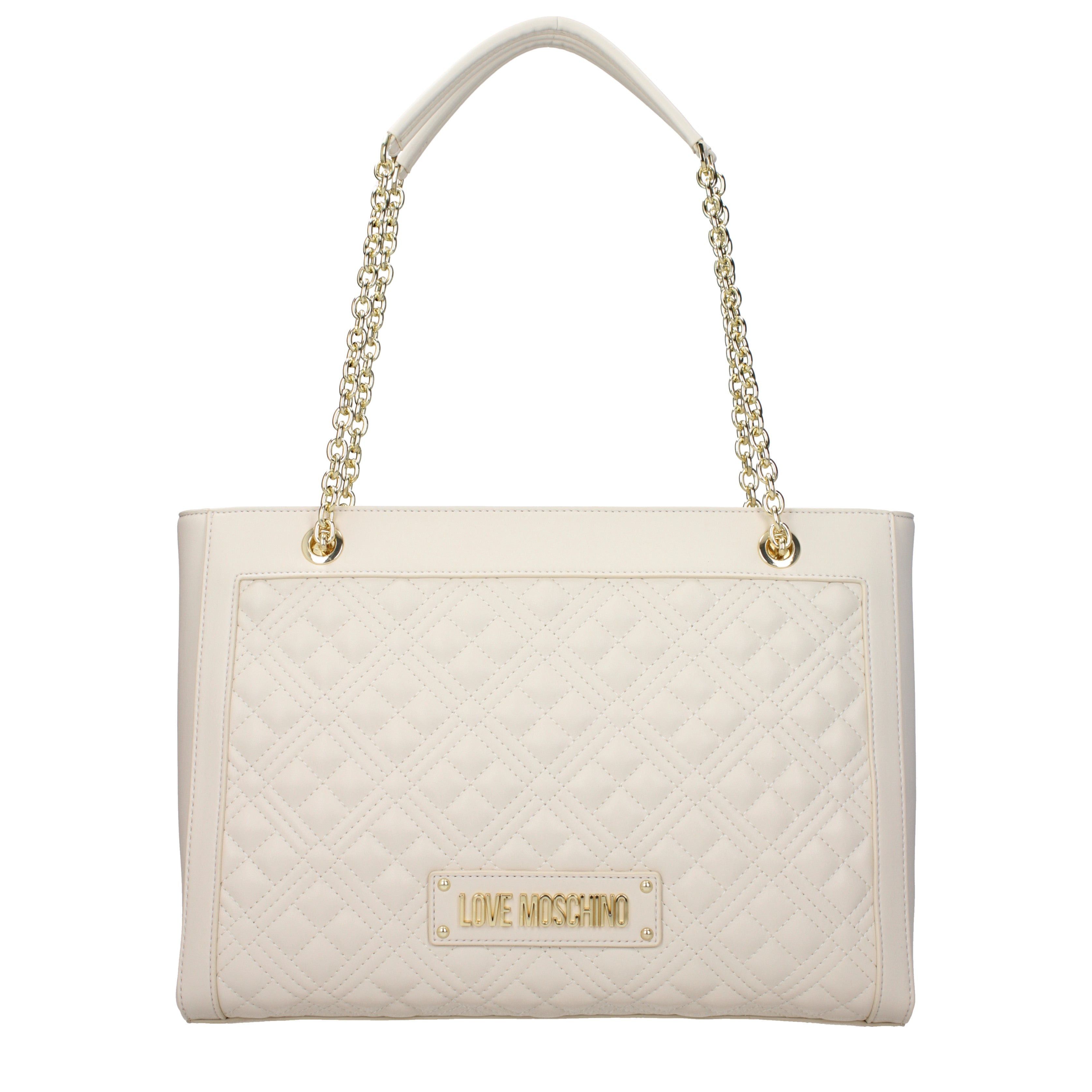 Love Moschino Shoulder Bag In Polyurethane in Red, Women's