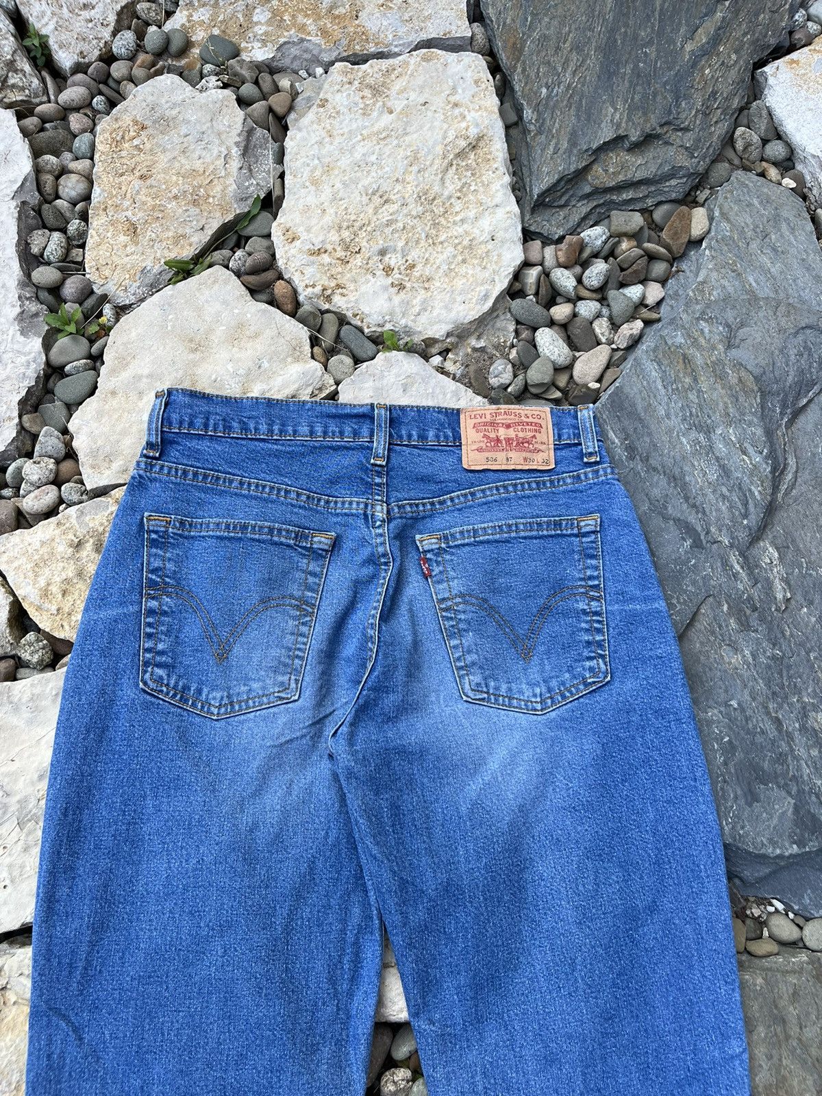 Levi's × Levi's Vintage Clothing × Vintage Vintage Levi’s 586 87 flared jeans 30x32 baggy regular denim Size US 30 / EU 46 - 13 Thumbnail