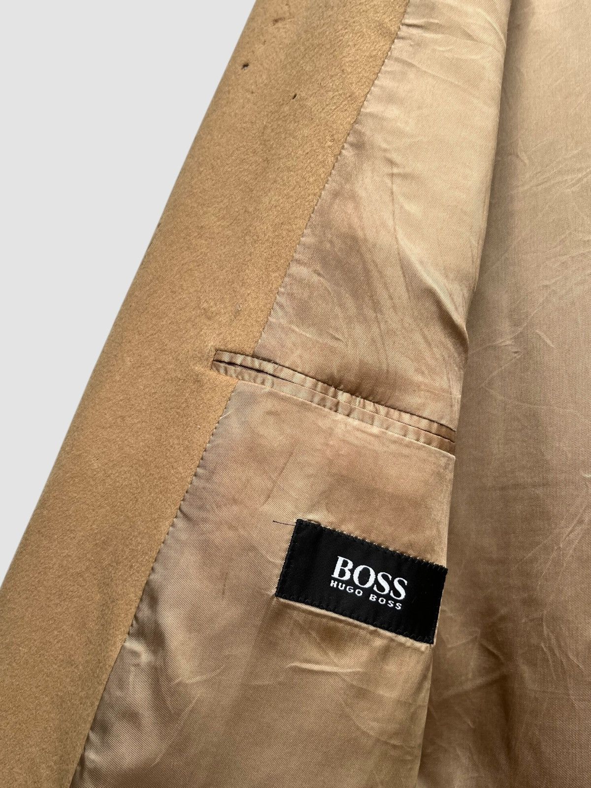 Hugo Boss Hugo Boss Loro Piana Fabric Wool Cashmere Tailored Jacket Size US L / EU 52-54 / 3 - 12 Thumbnail