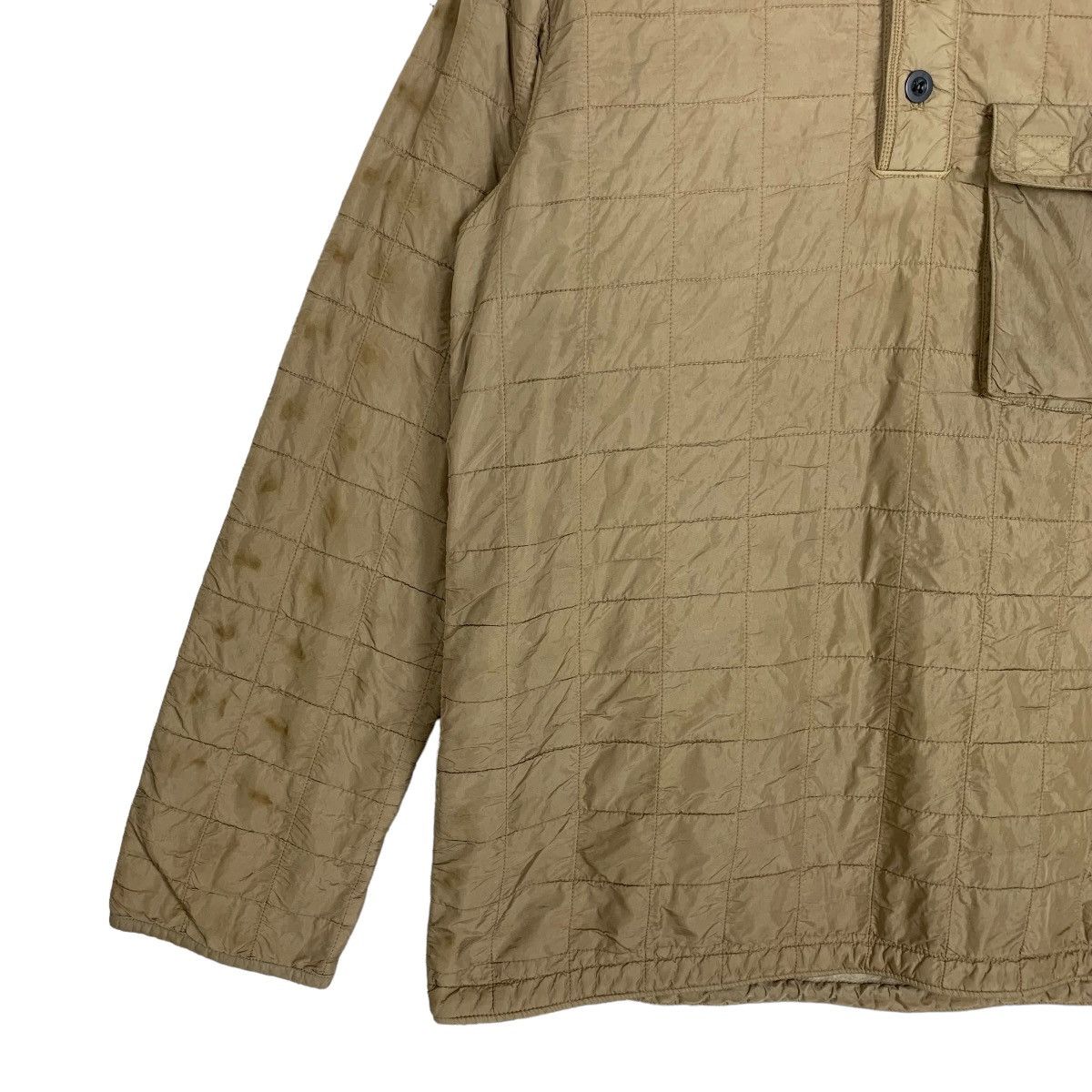Japanese Brand Bartack Guaranteed Japanese Brand Quilted Half Button Jacket Size US M / EU 48-50 / 2 - 5 Thumbnail