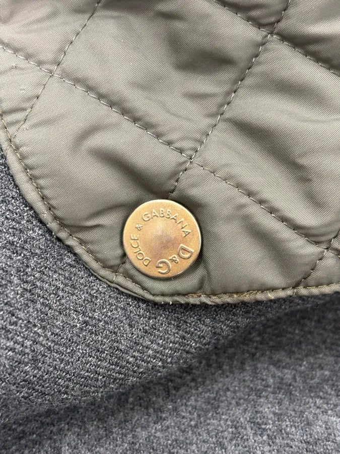Dolce & Gabbana 2000s Dolce & Gabbana Grey Detachable Fur Hooded Coat Size XS / US 0-2 / IT 36-38 - 12 Thumbnail